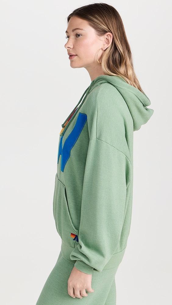 Aviator Nation Logo Stitch Pullover Hoodie | Shopbop Product Image