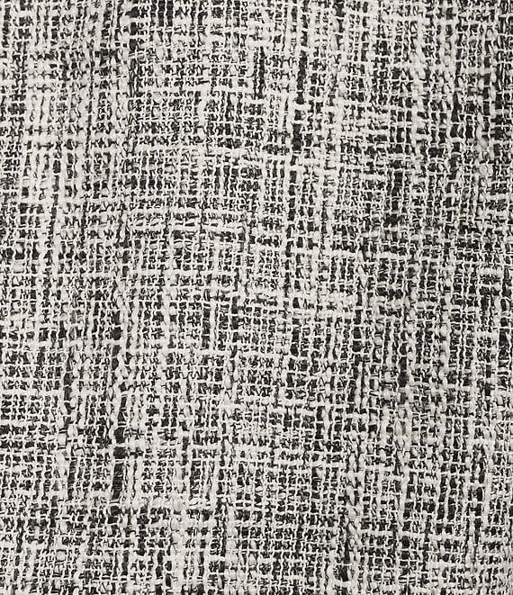 Kasper Petite Size Framed Tweed Long Sleeve Open-Front Framed Jacket Product Image