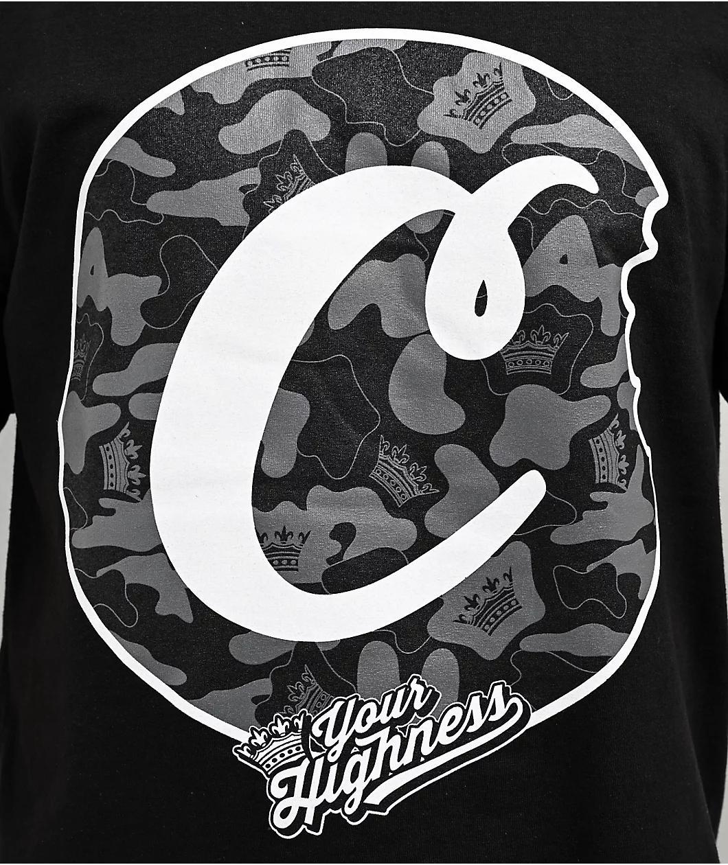 Cookies x Your Highness Camo C Bite Black T-Shirt Product Image