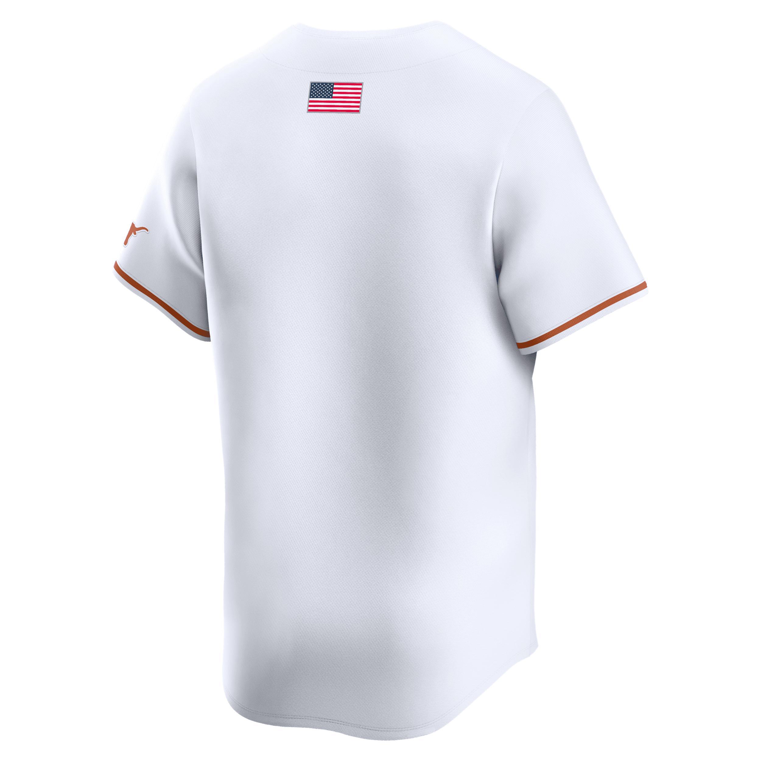 Texas Longhorns Nike Men's College Limited Baseball Jersey Product Image