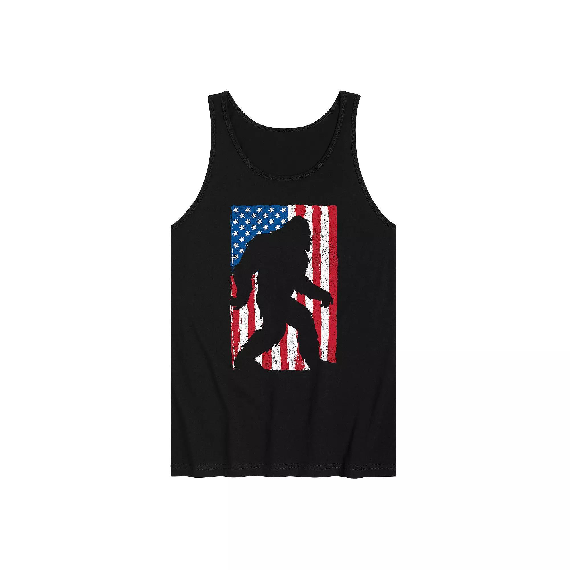 Men's Sasquatch Sasquatch Flag Tank Top,  Product Image