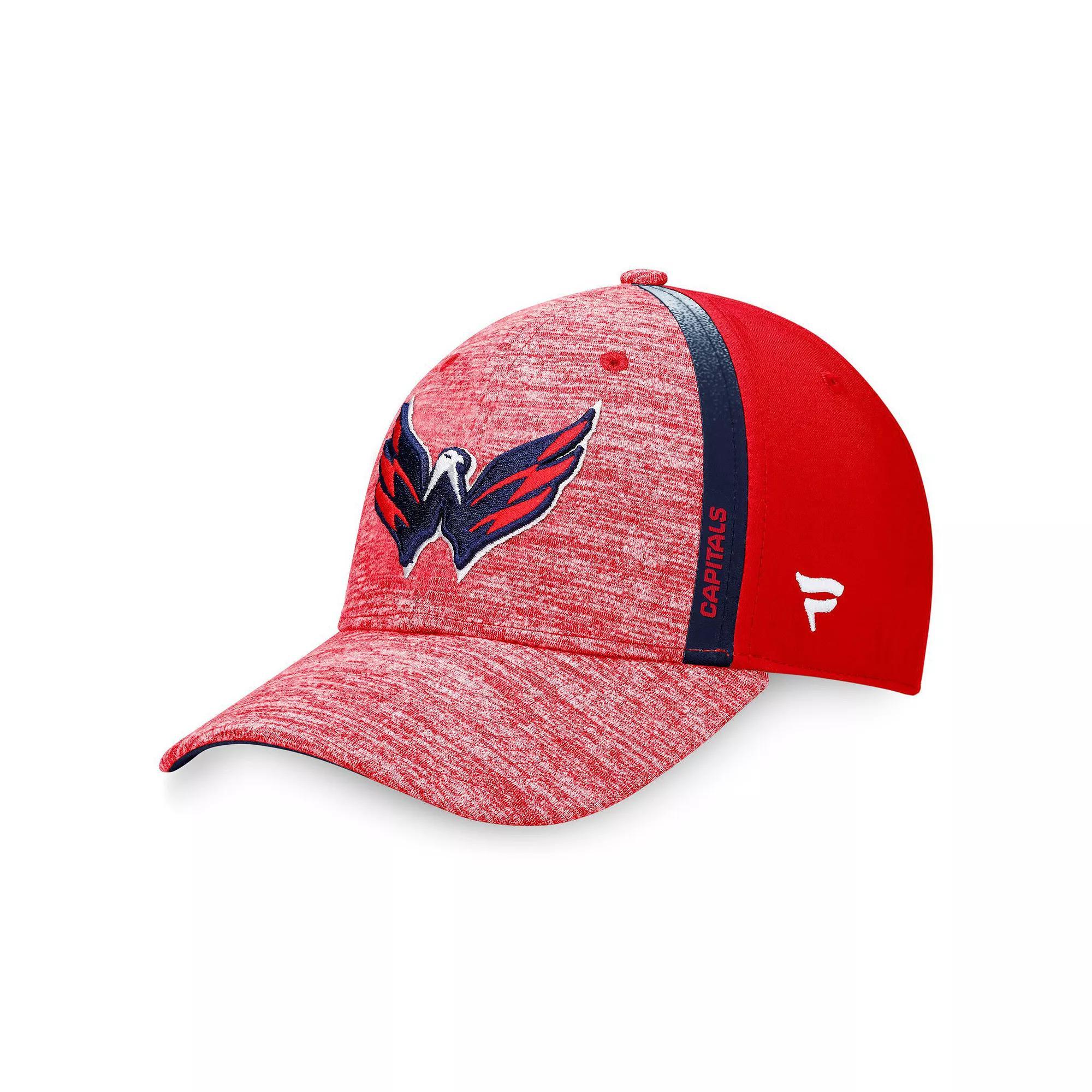 Men's Fanatics Branded Red Washington Capitals Defender Flex Hat,  Product Image