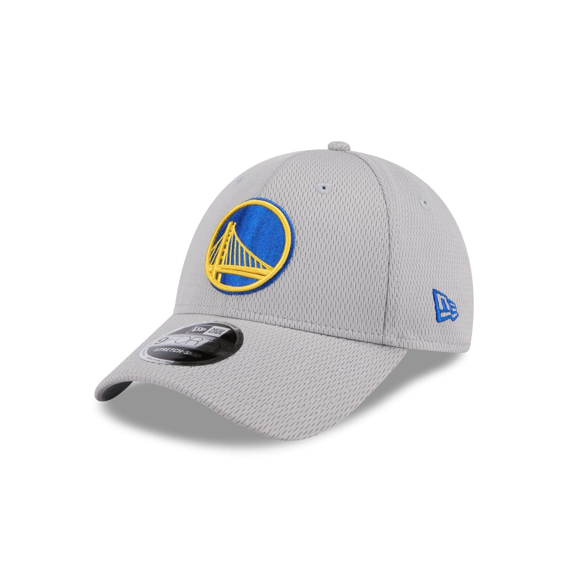 Golden State Warriors Gray 9FORTY Stretch-Snap Hat Male Product Image
