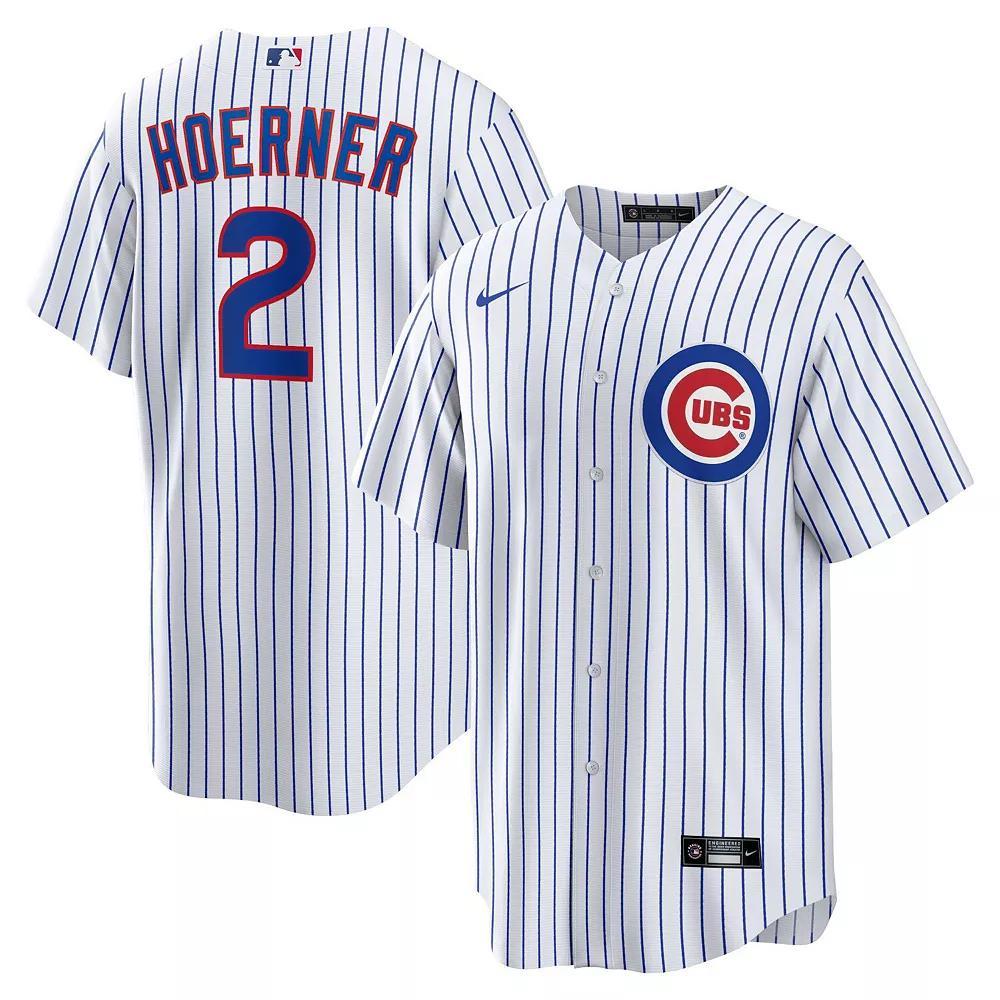 Nico Hoerner Chicago Cubs Nike Men's MLB Replica Jersey Product Image