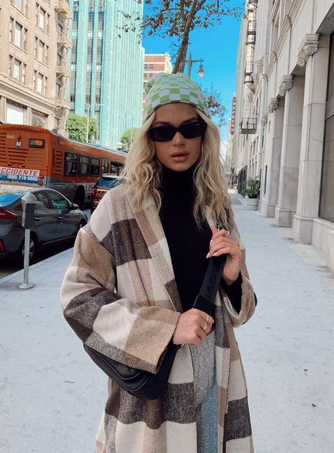 Penelope Coat Beige Product Image