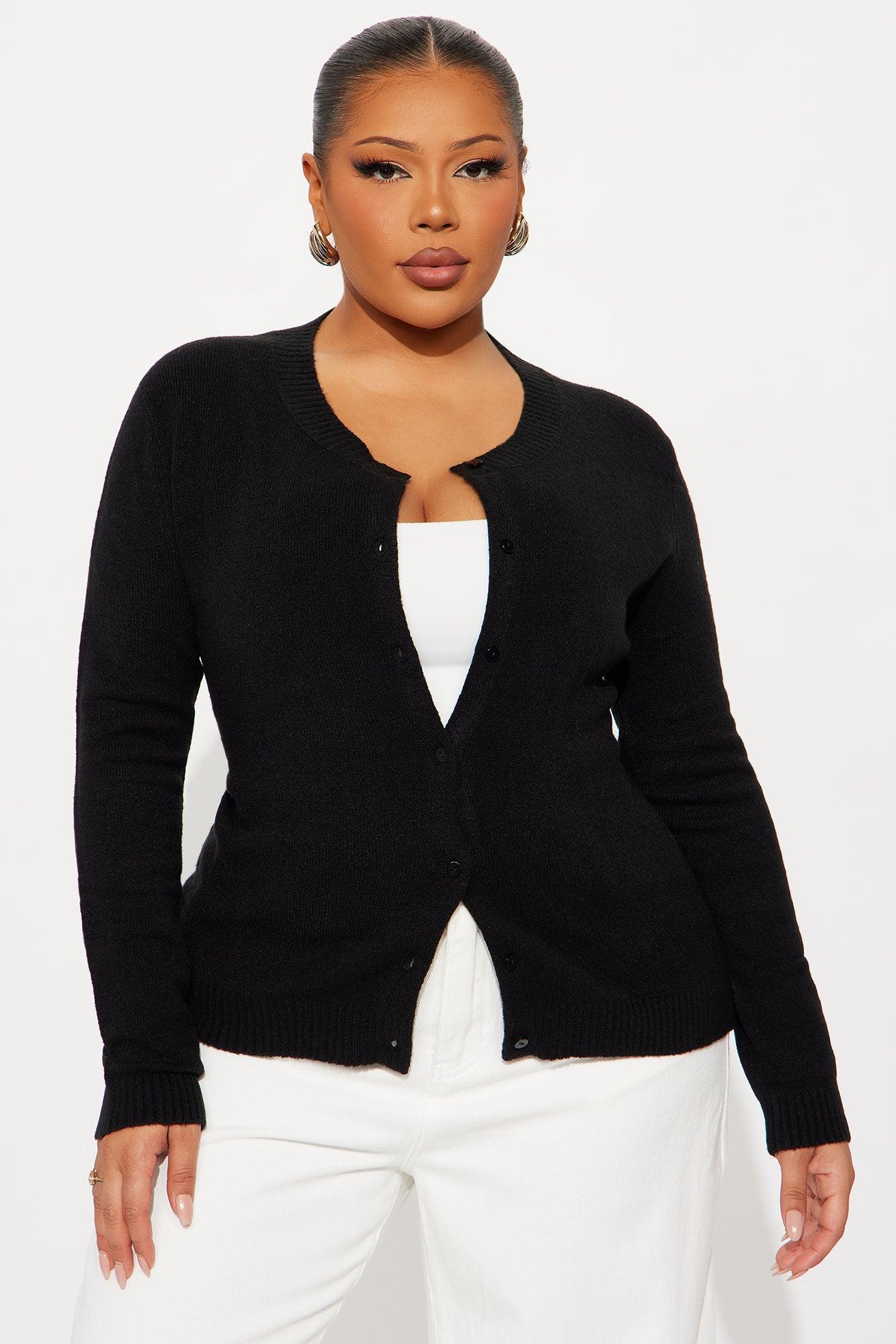 Comfort Club Cardigan - Black Female Product Image