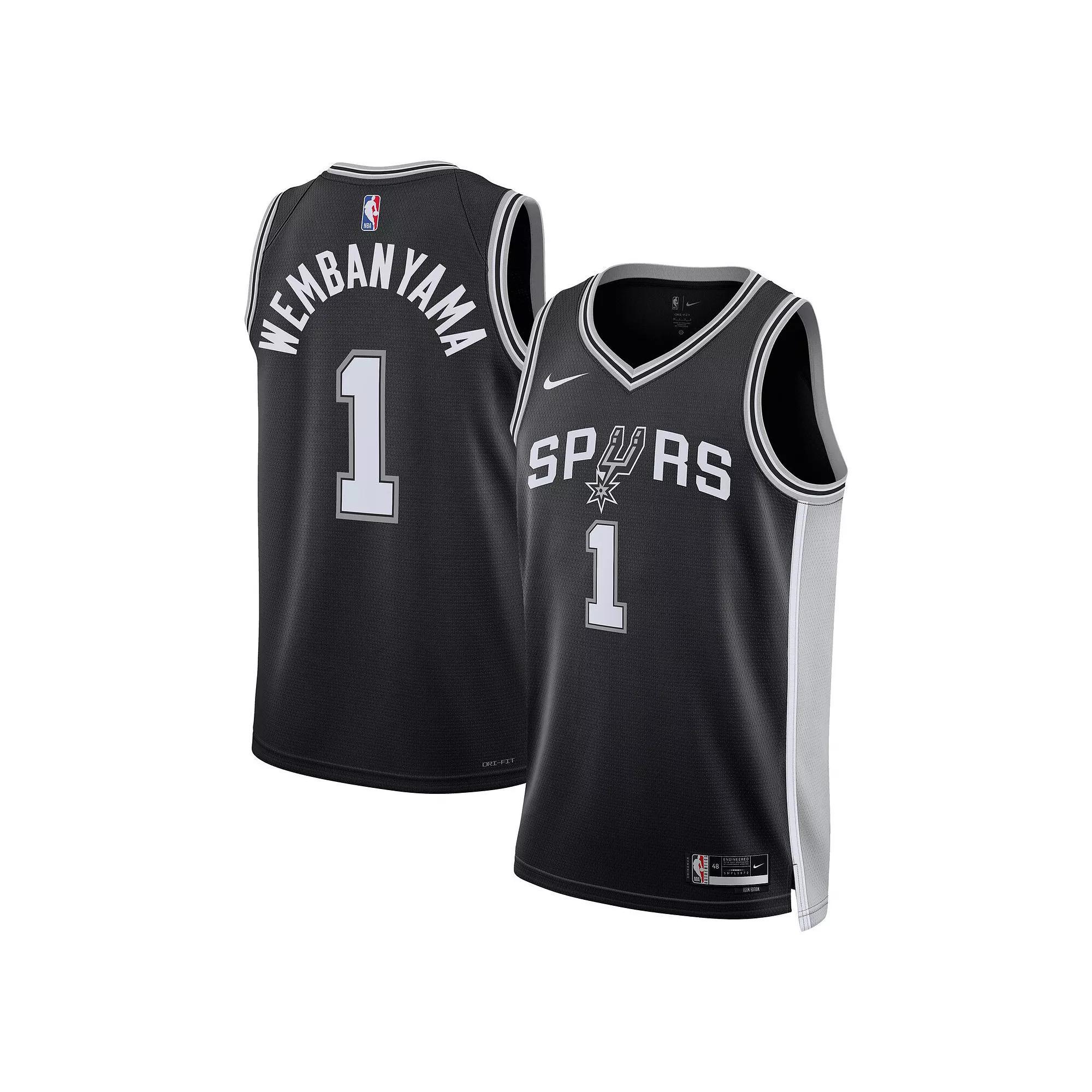 San Antonio Spurs Icon Edition Nike Mens Dri-FIT NBA Swingman Jersey | DN2022-015 Product Image