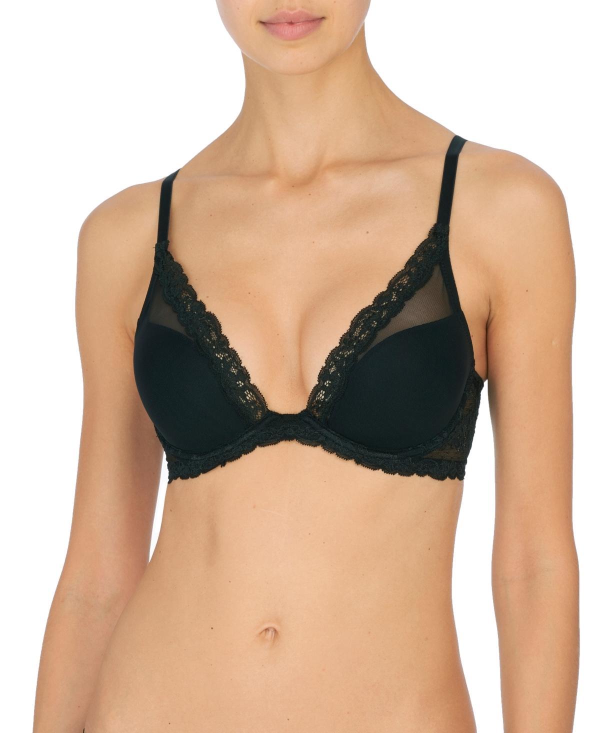 Natori Womens Feathers Luxe Plunge T-Shirt Bra Product Image