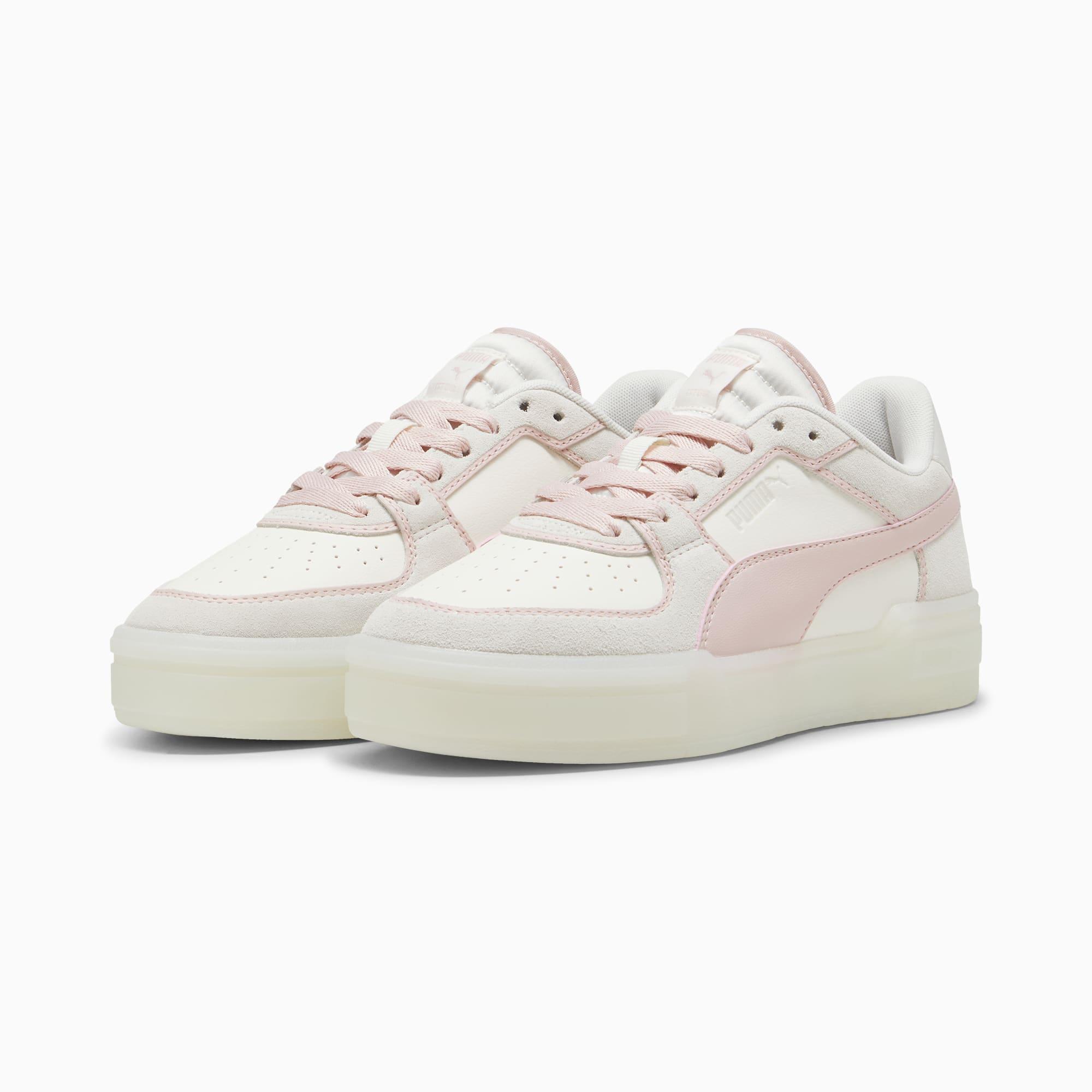 PUMA CA Pro Alaska Womens Sneakers in Warm White/Mauve Mist Product Image