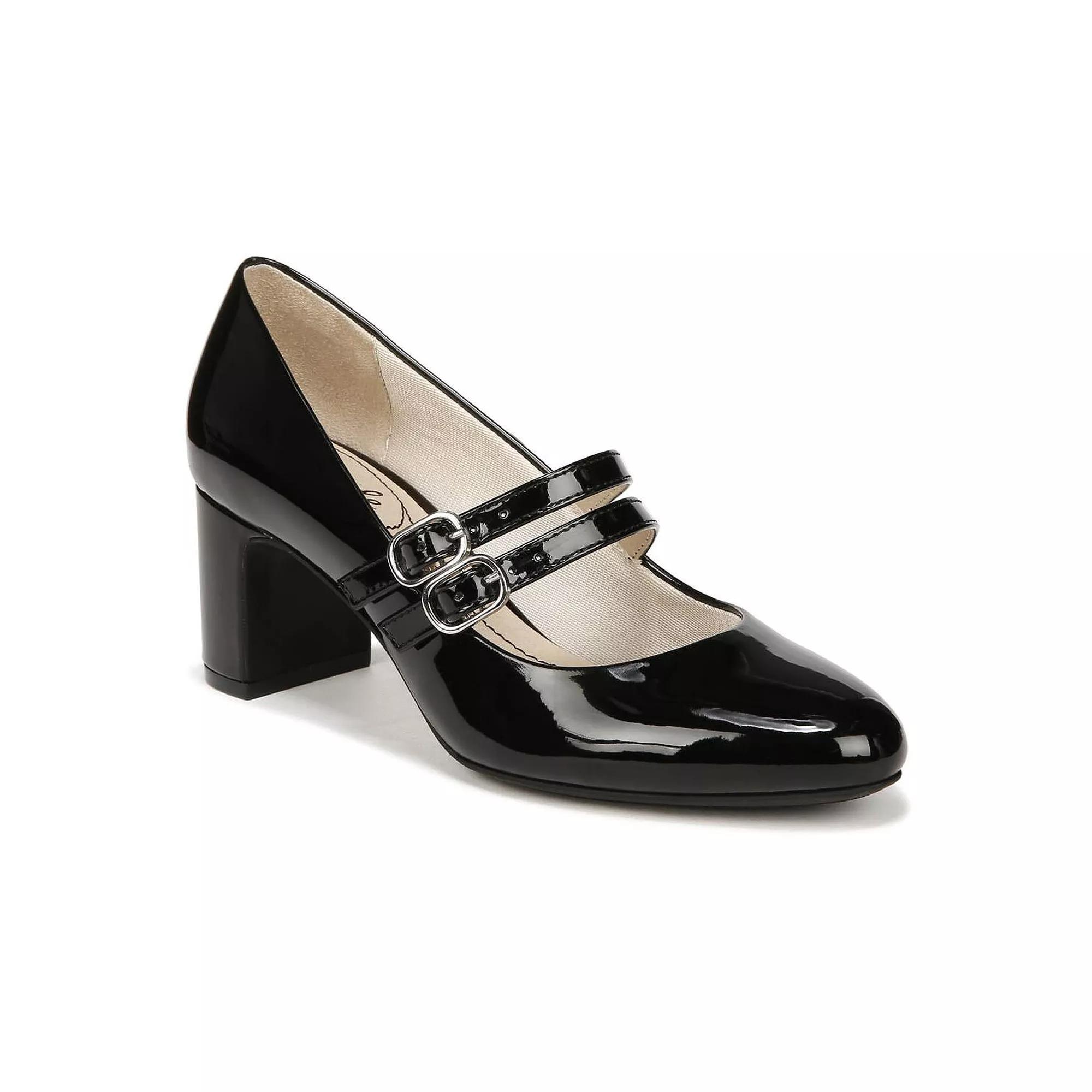 LifeStride True Women's Mary Jane Pumps, Size: 6 Wide, Black Patent Product Image