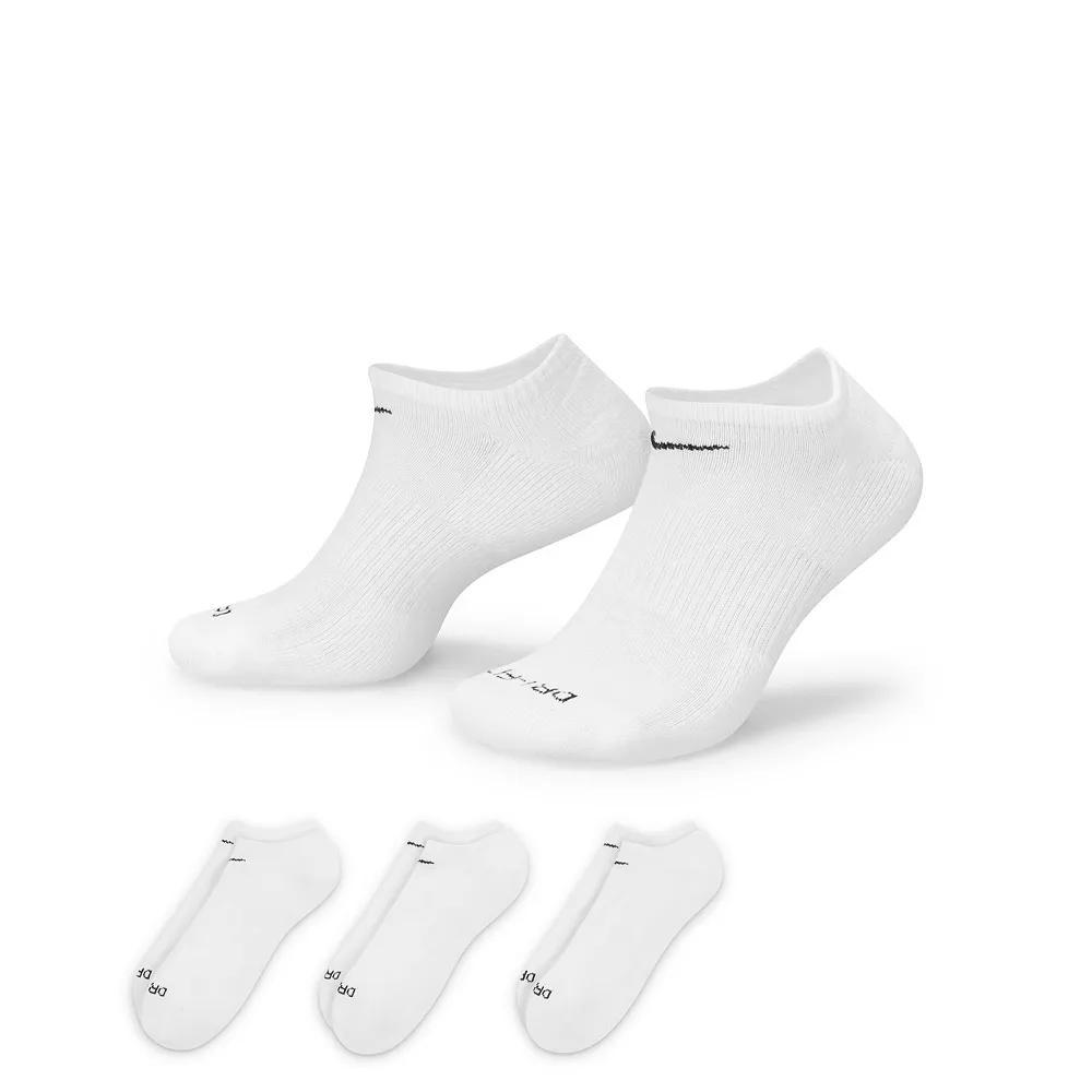 Womens Nike Everyday Plus 3-Pair Cushion Training No-Show Socks Product Image
