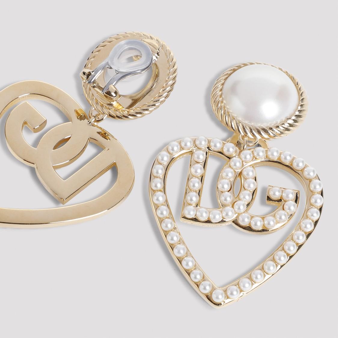 DOLCE & GABBANA Earrings Clips In Gold Product Image