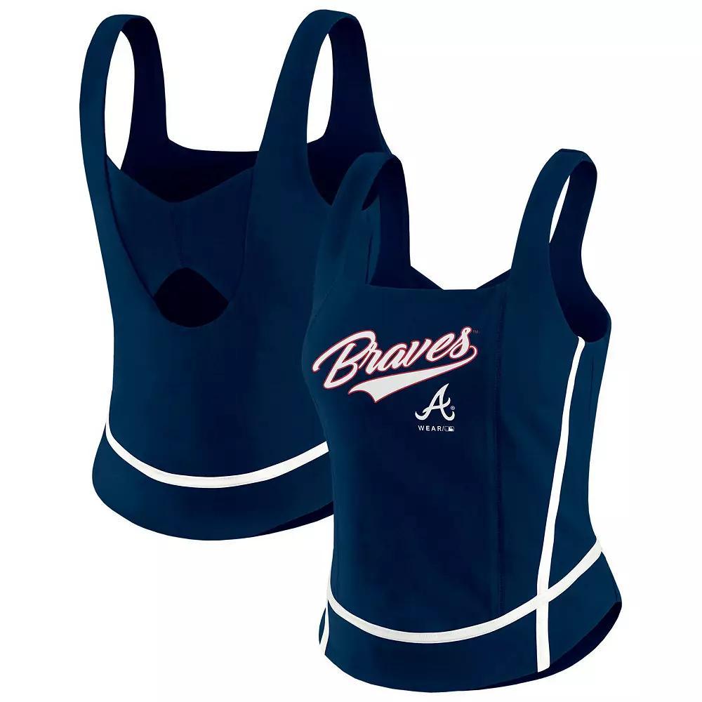 Women's WEAR by Erin Andrews Black Cincinnati Bengals Square Neck Tank Top,  Product Image