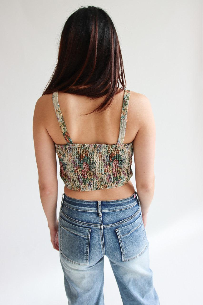 Tapestry Crop Tank Product Image