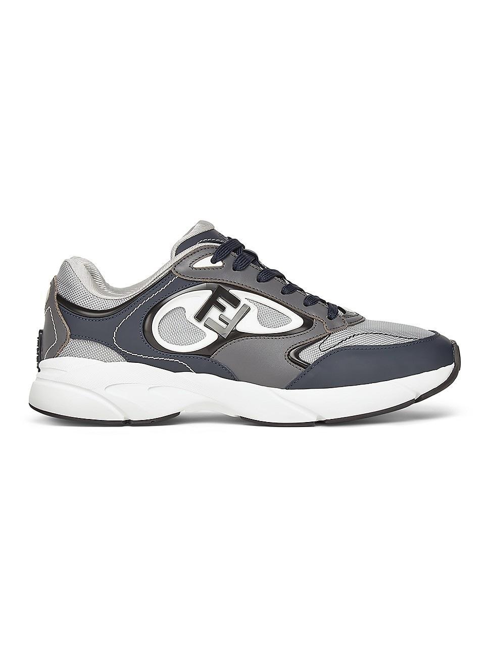 Mens Fendi Forward Mesh Low-Top Sneakers Product Image