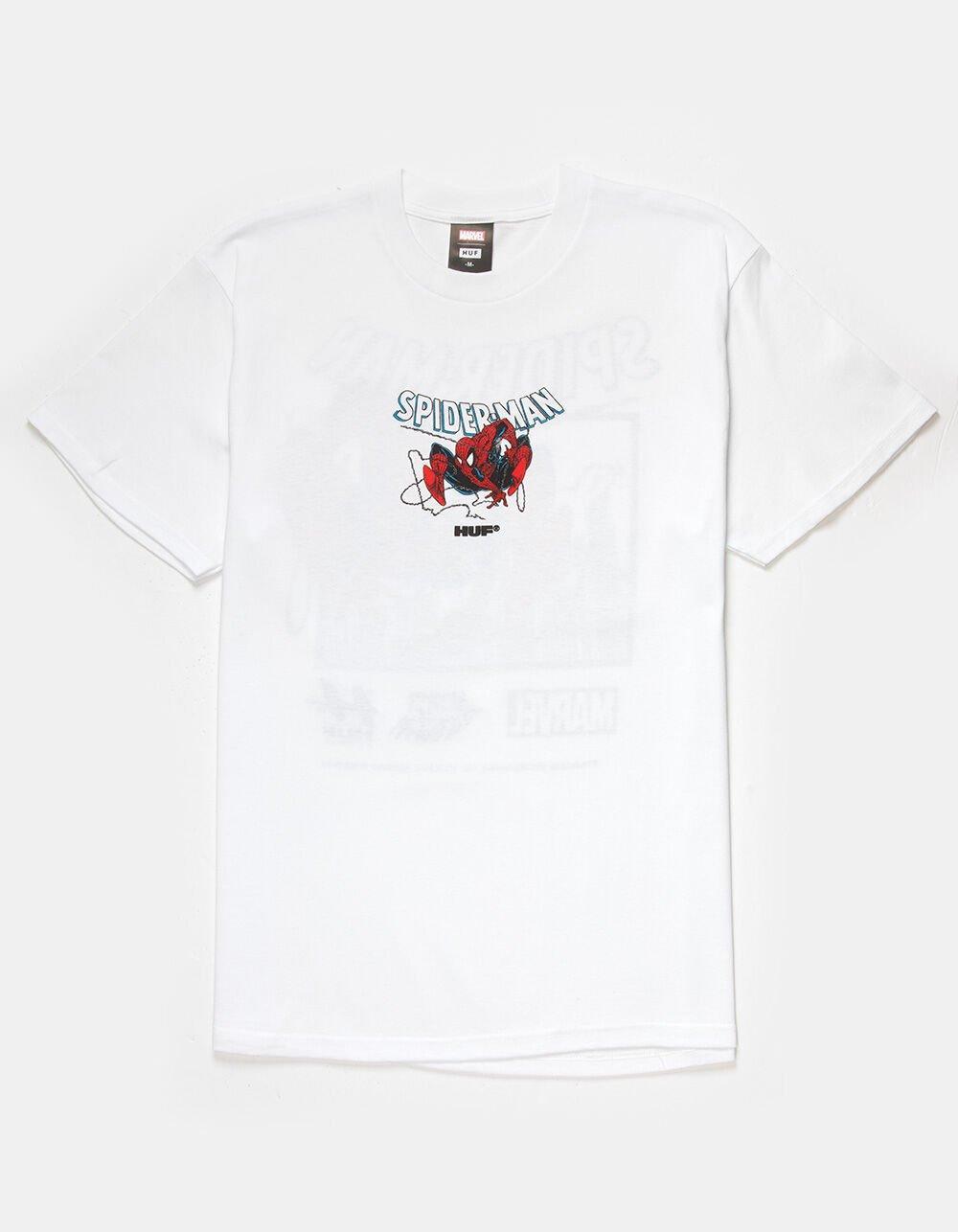 HUF x Marvel Spider-Man Webcrawl Mens Tee Product Image