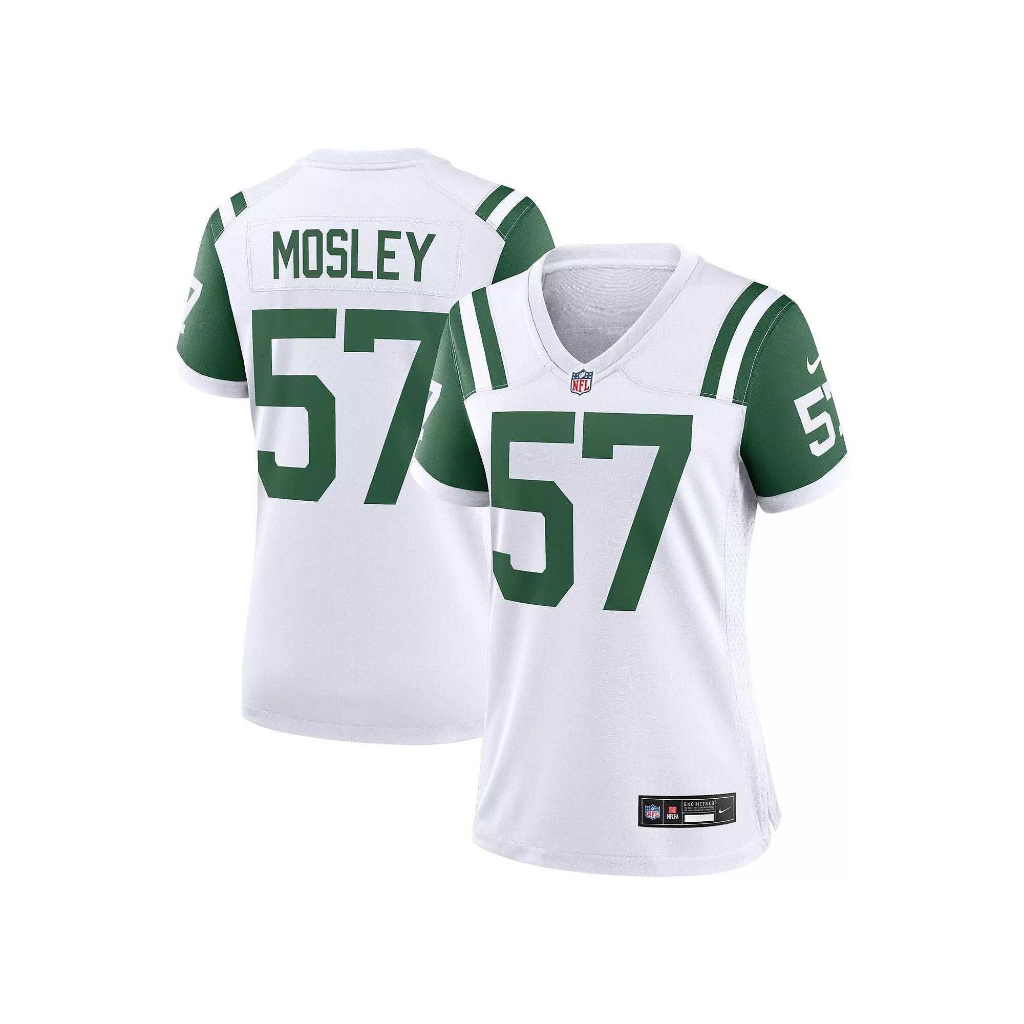 Women's Nike C.J. Mosley White New York Jets Classic Alternate Game Jersey,  Product Image