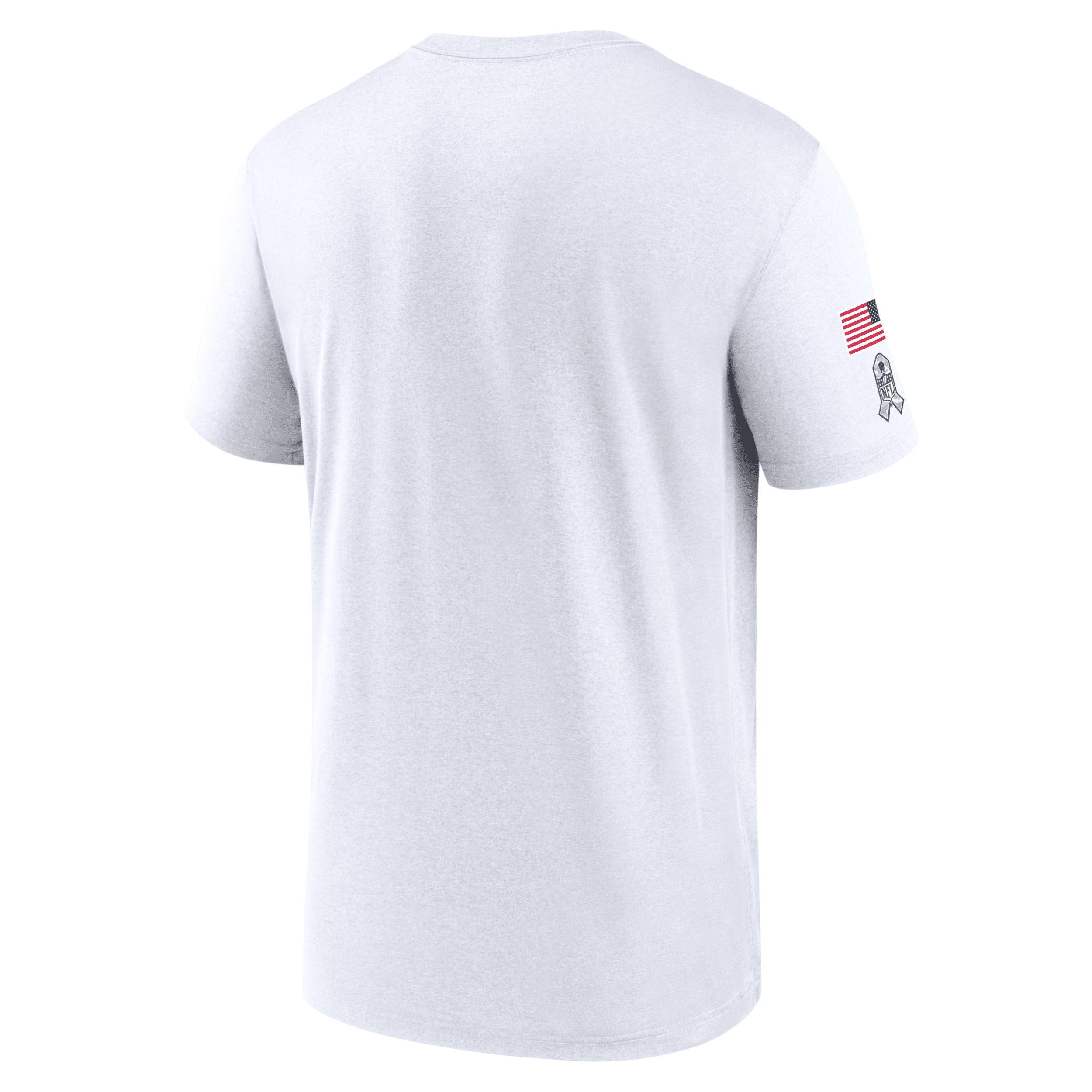 Men's Nike White Houston Texans 2024 Salute To Service Legend Performance T-Shirt, Size: Medium Product Image