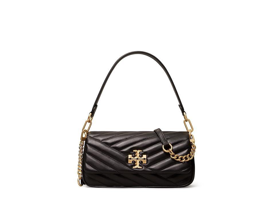 Tory Burch Kira Chevron Small Flap Shoulder Bag Handbags Product Image