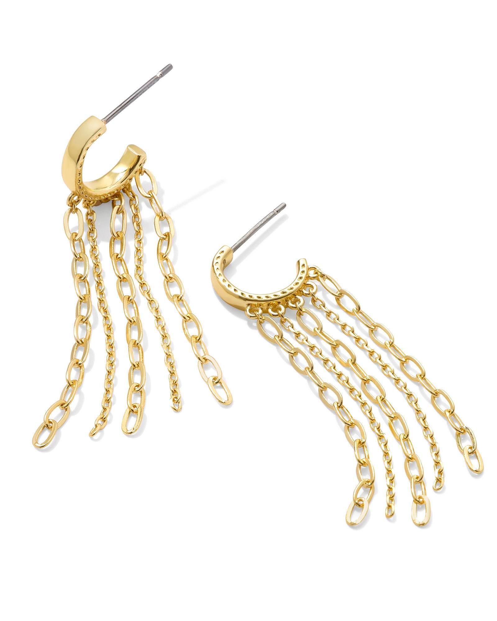 Eve Huggie Earrings in Gold Product Image