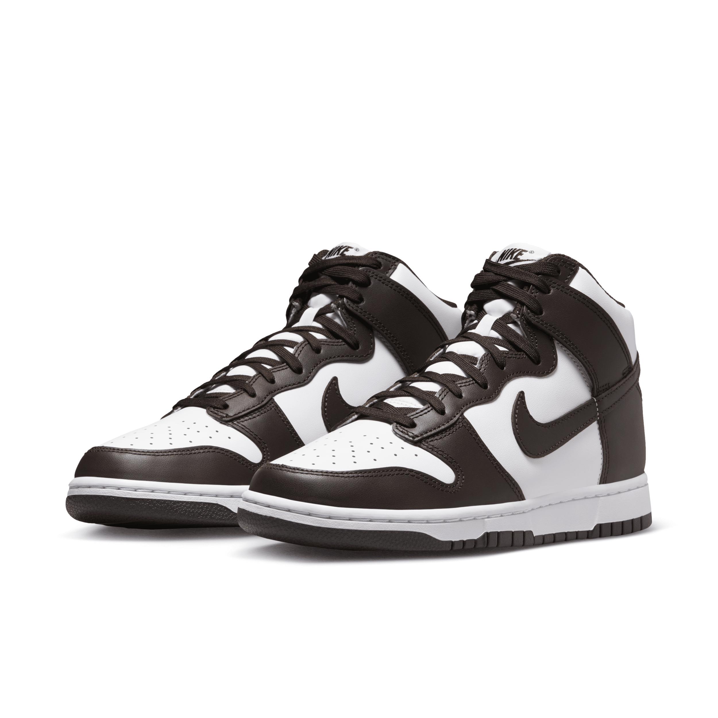 Nike Mens Dunk Hi Retro BTTYS - Basketball Shoes White/Velvet Brown/White Product Image