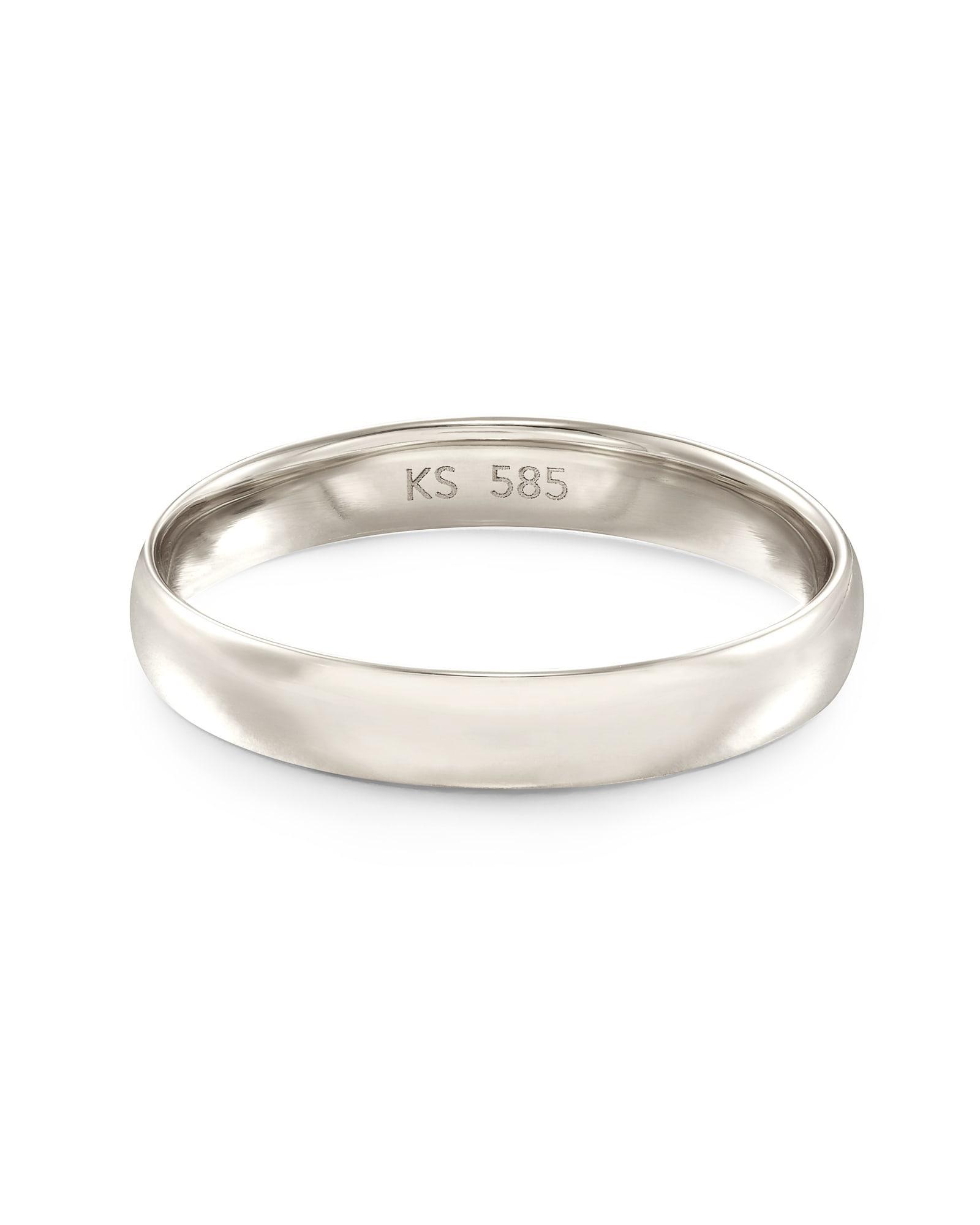 Devin Band Ring in 14k Yellow Gold Product Image