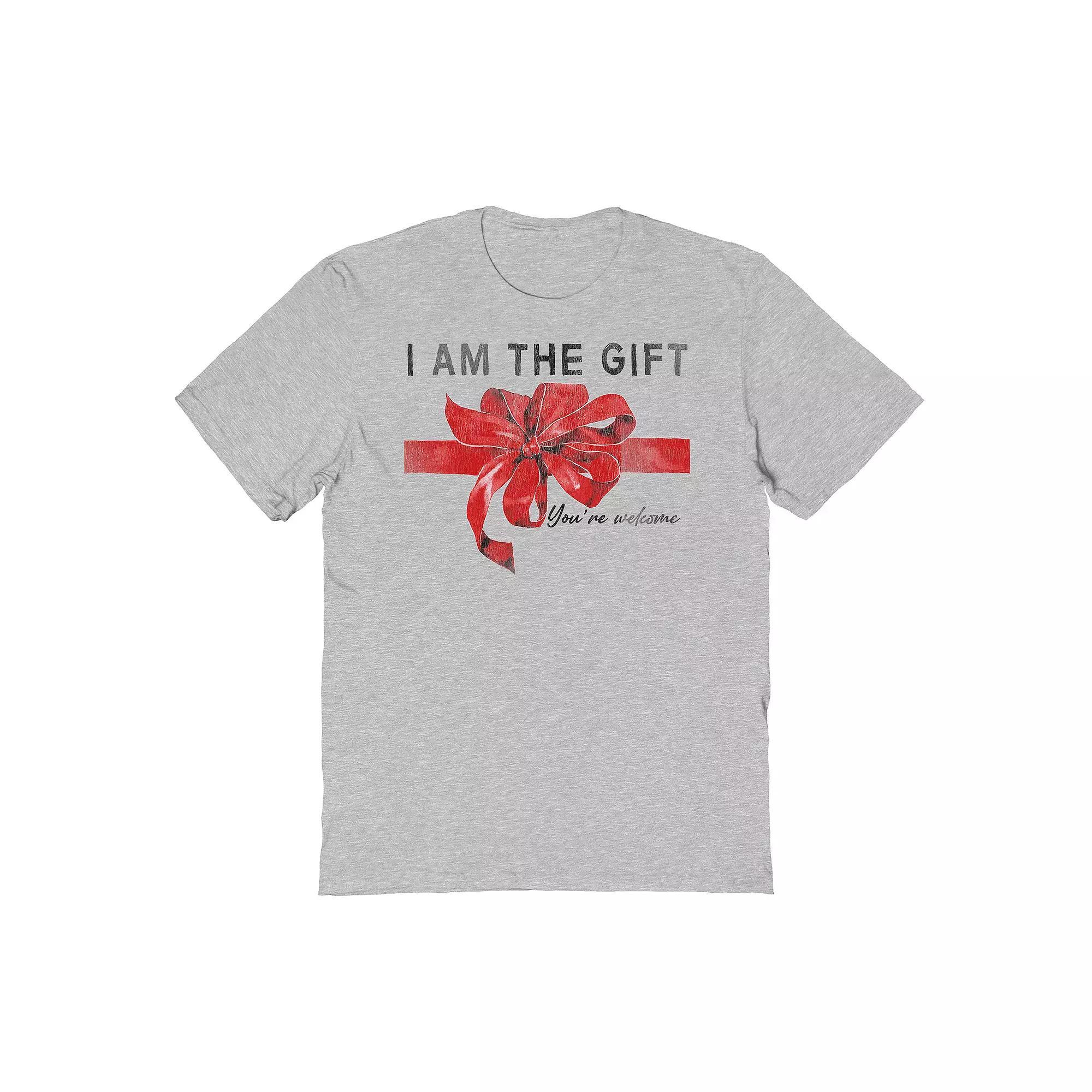 Men's I Am The Gift Graphic Tee, Women's, Size: Large, Sport Gray Product Image