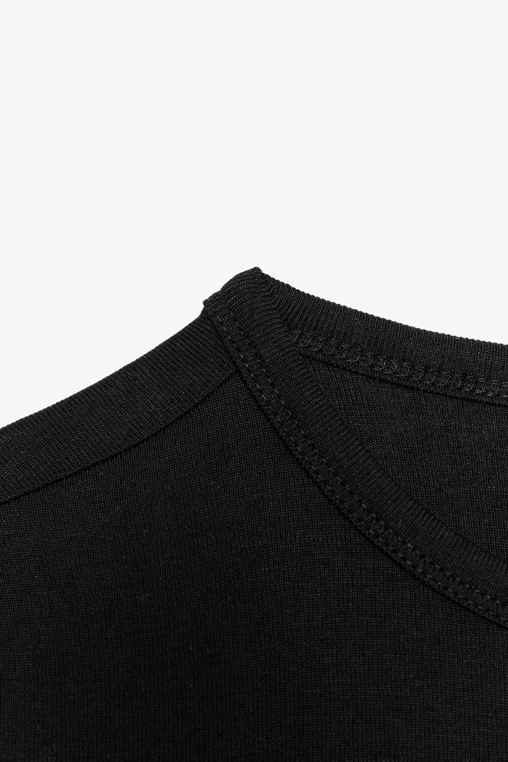 SHORT SLEEVE VISCOSE T-SHIRT Product Image