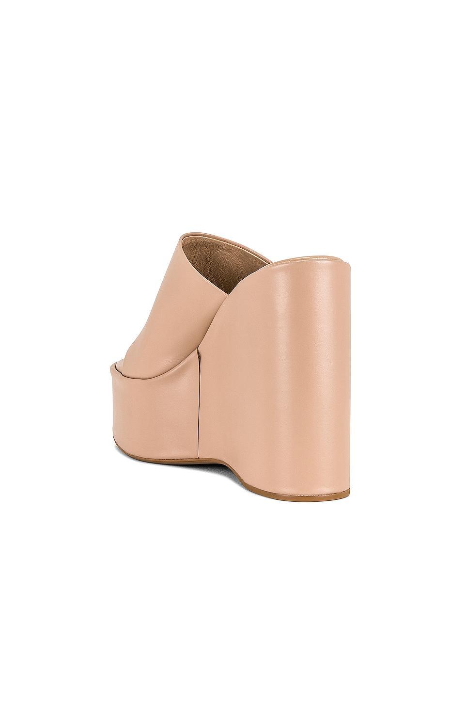 Verushka Wedge in Skin Tony Bianco Product Image