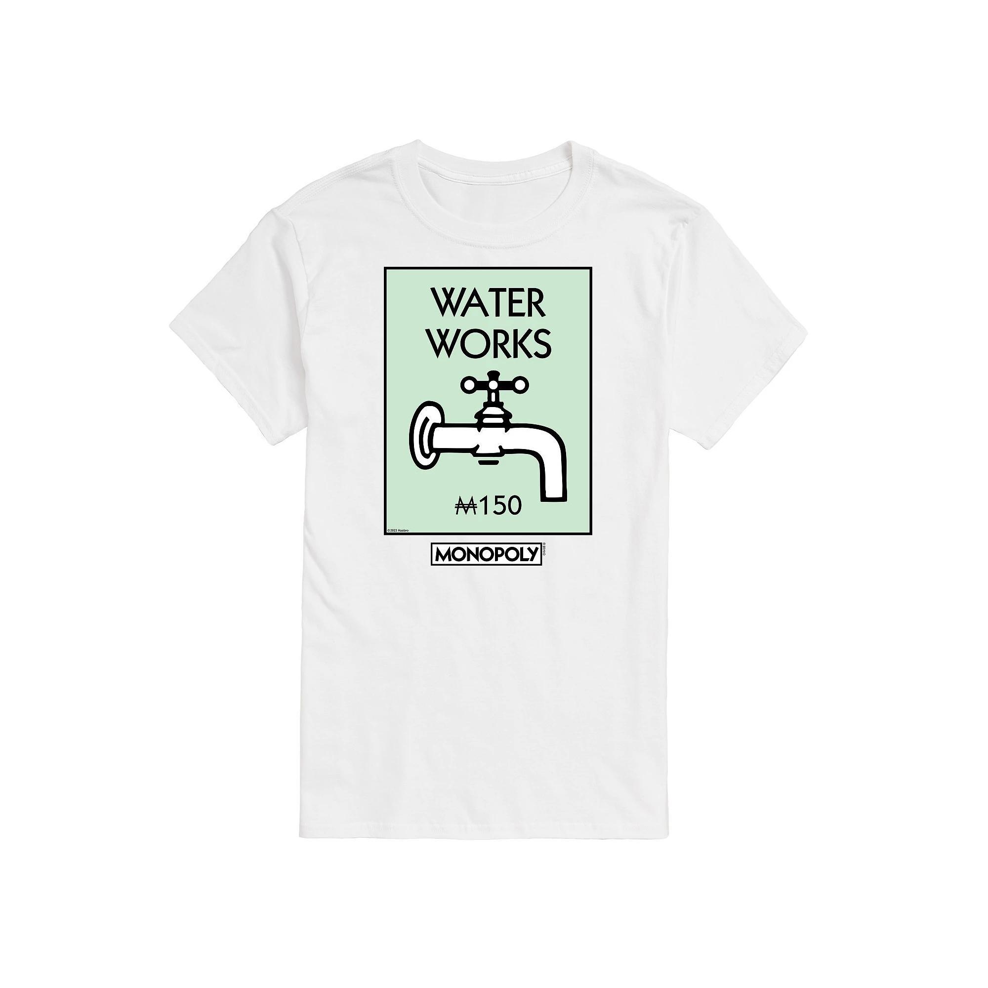 Men's Monopoly Waterworks Graphic Tee, Size: XL, Blue Product Image