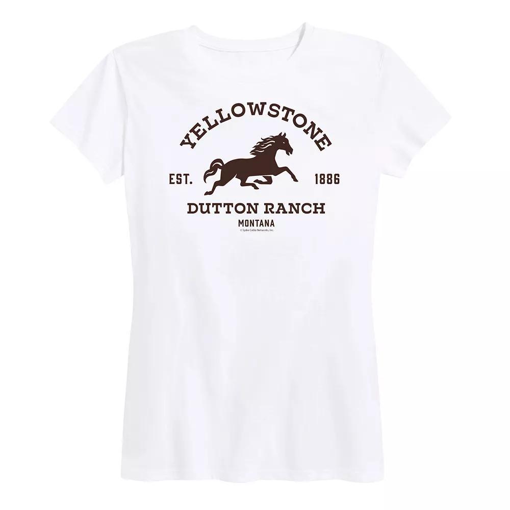 Women's Yellowstone Est. 1886 Horse Logo Graphic Tee,  Product Image