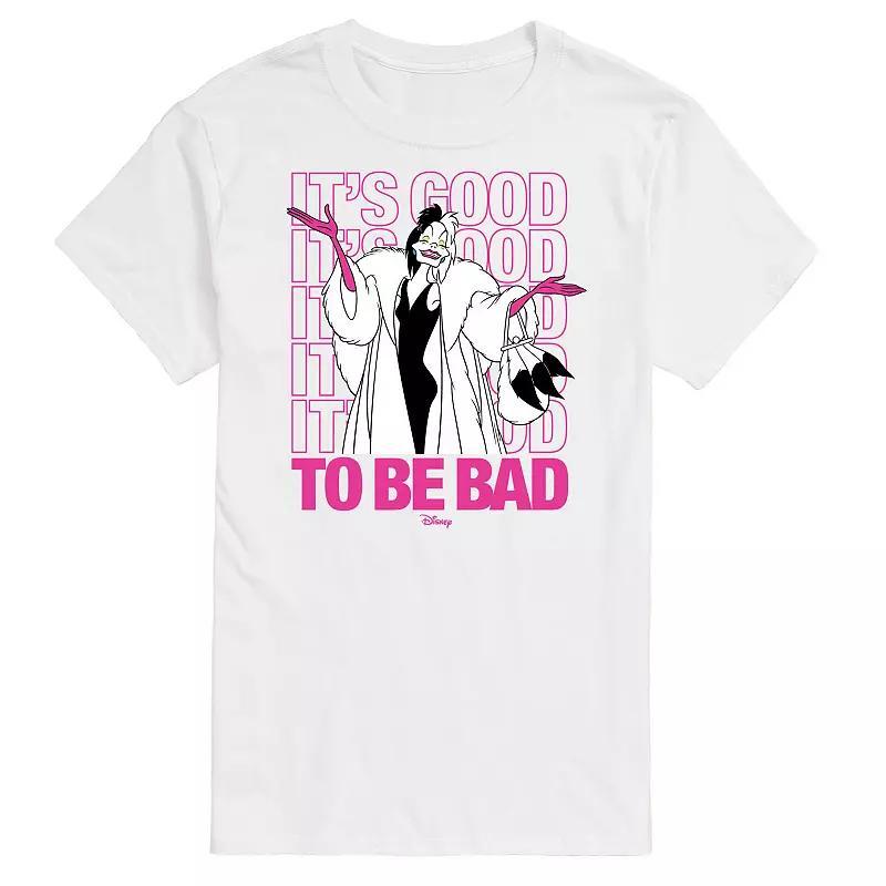 Disney's Villians Big & Tall Be Bad Graphic Tee, Men's,  Product Image