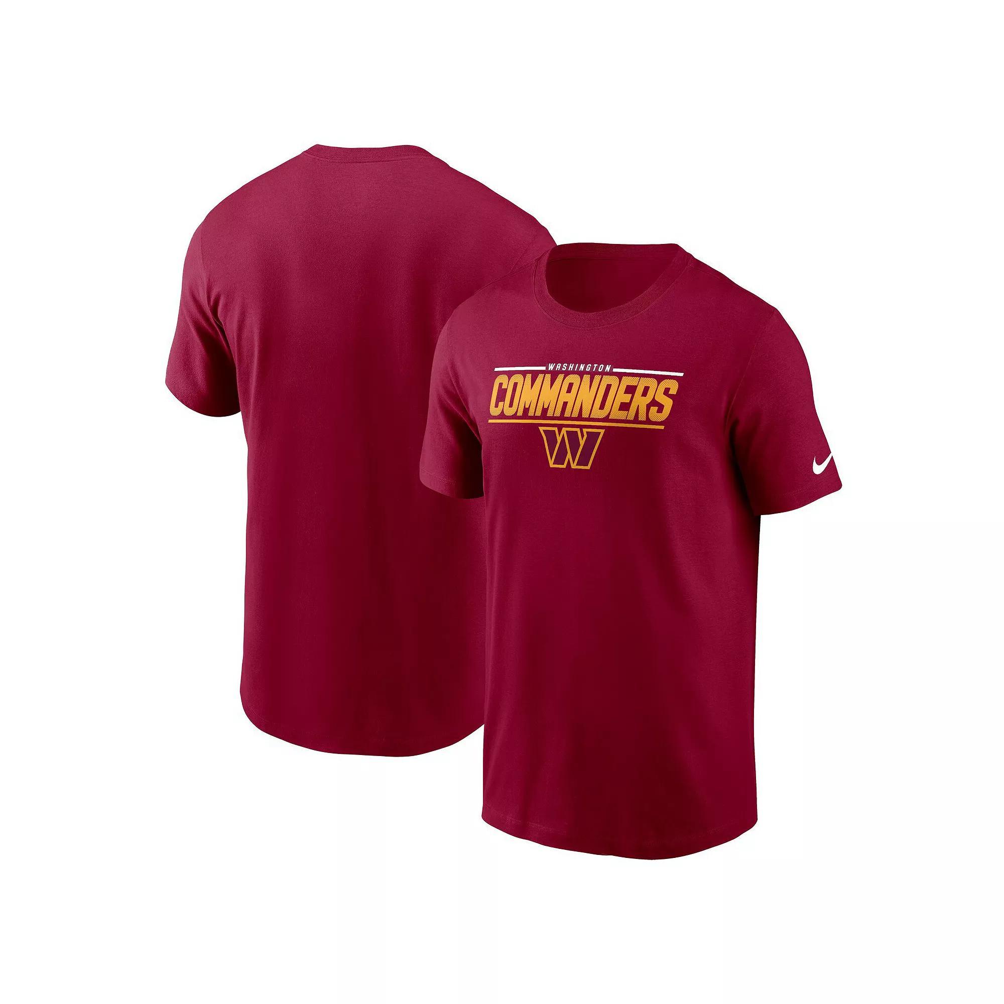 Men's Nike Burgundy Washington Commanders Muscle T-Shirt,  Product Image