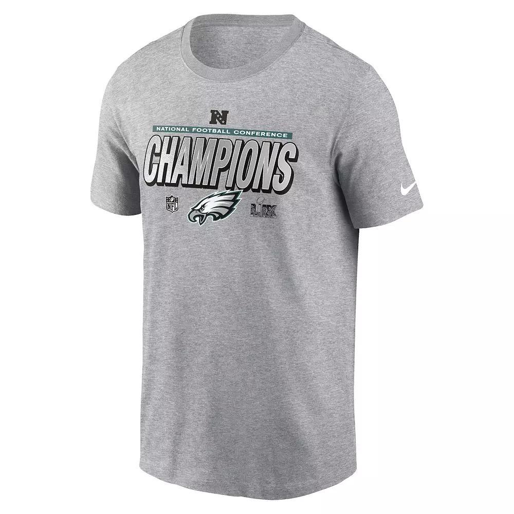 Big & Tall Nike Philadelphia Eagles 2024 NFC Champions Locker Room Trophy Collection Graphic Tee, Mens Product Image