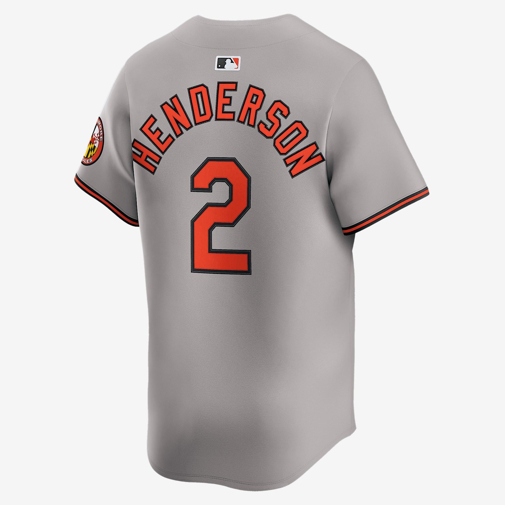 Gunnar Henderson Baltimore Orioles Nike Mens Dri-FIT ADV MLB Limited Jersey | LM25OLRDOL9-YN1 Product Image
