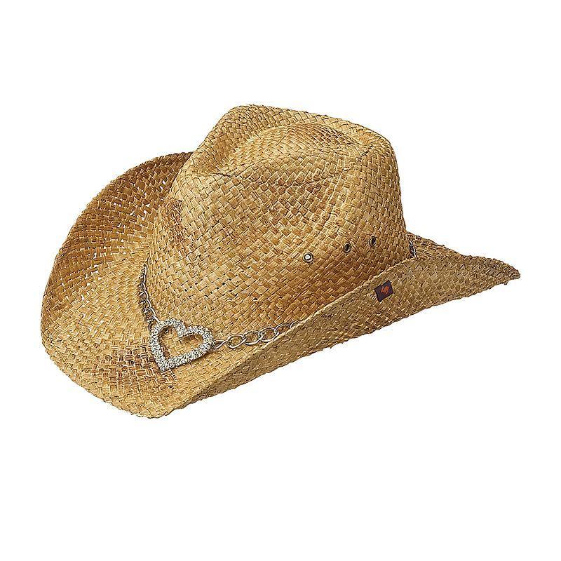 Women's Peter Grimm Heart Western Cowboy Hat, Pink Product Image
