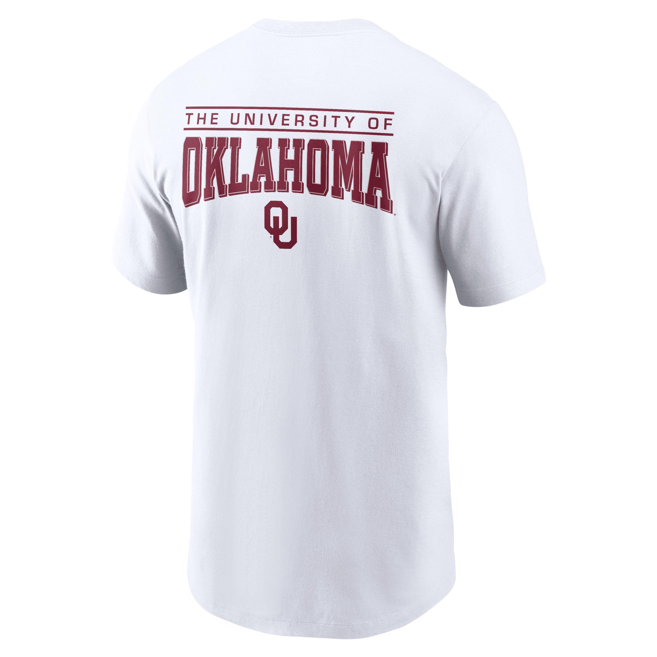 Men's Oklahoma Sooners Primetime Wordmark Jordan College T-Shirt Product Image