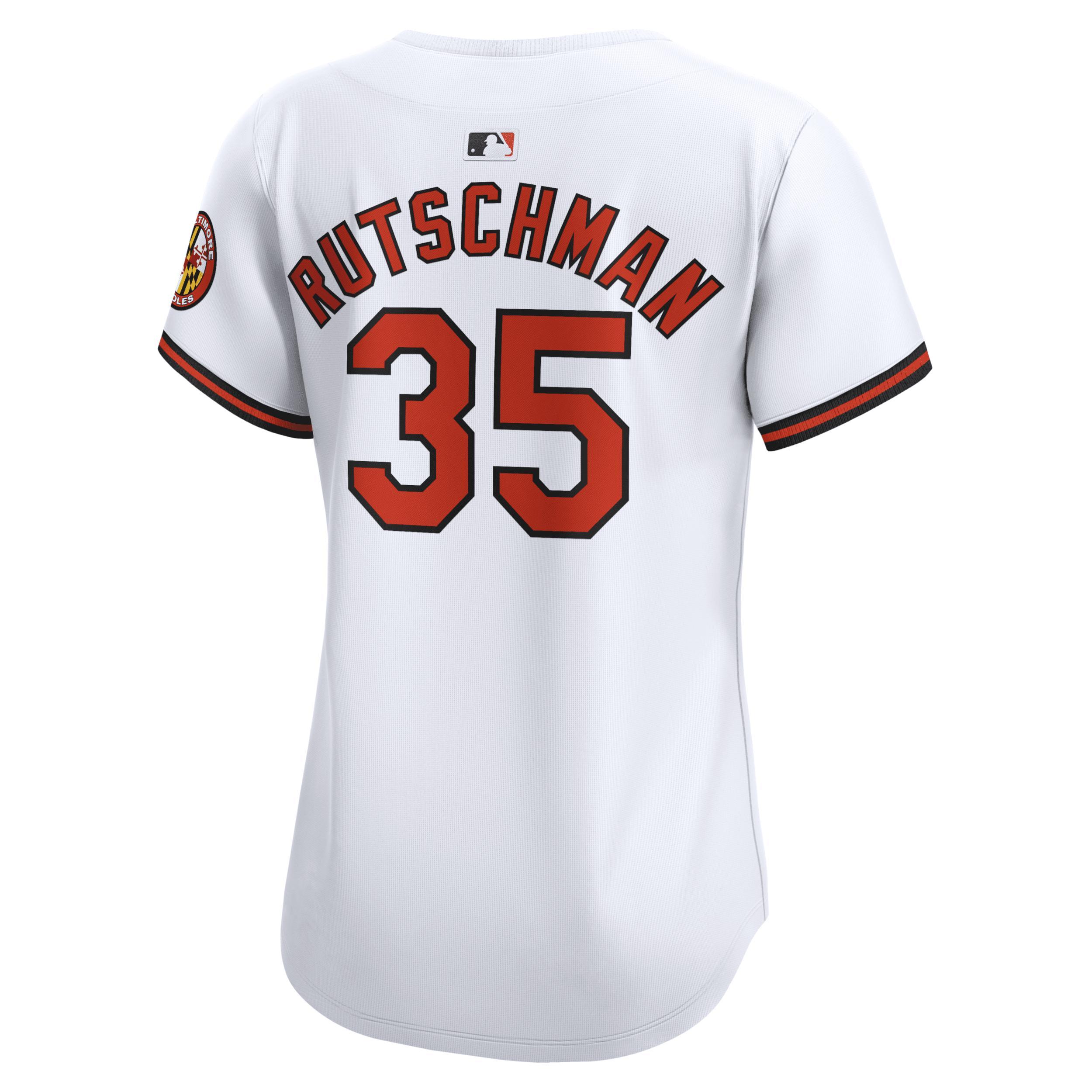 Women's Nike Adley Rutschman White Baltimore Orioles Home Limited Player Jersey,  Product Image
