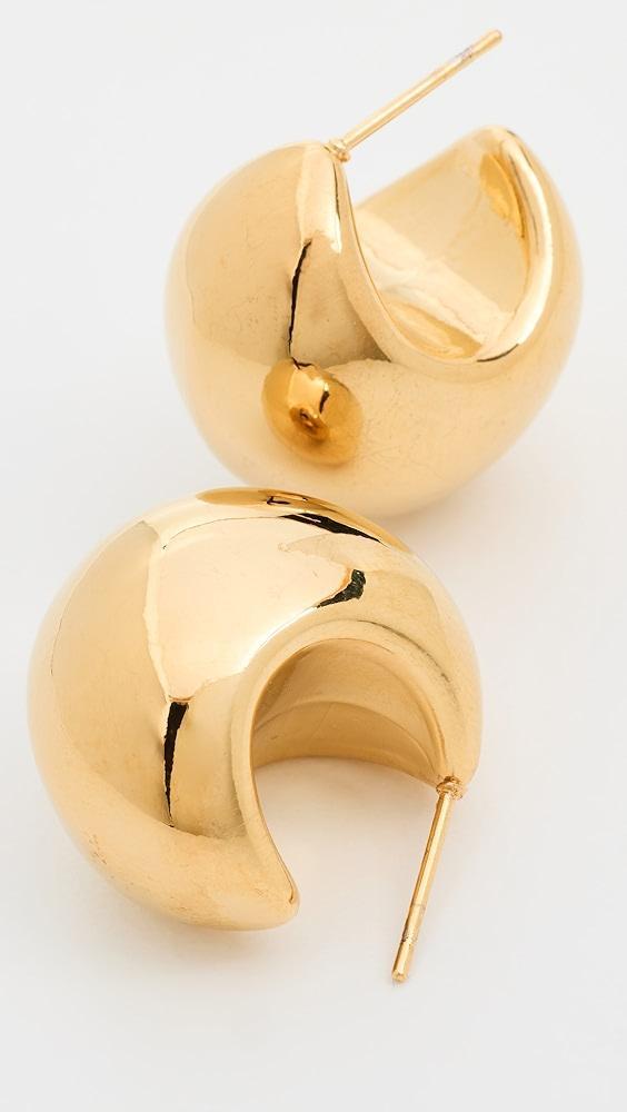 Brinker + Eliza Crescent Hoops | Shopbop Product Image