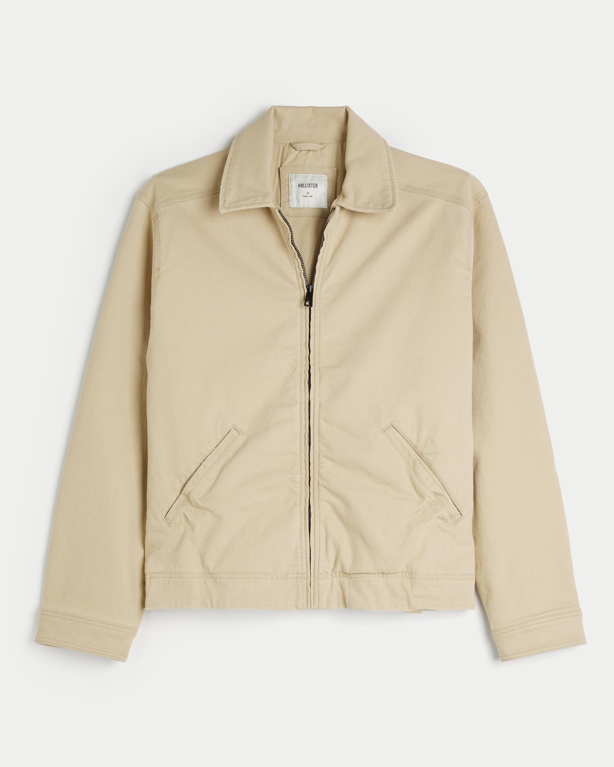 Zip-Up Workwear Jacket Product Image