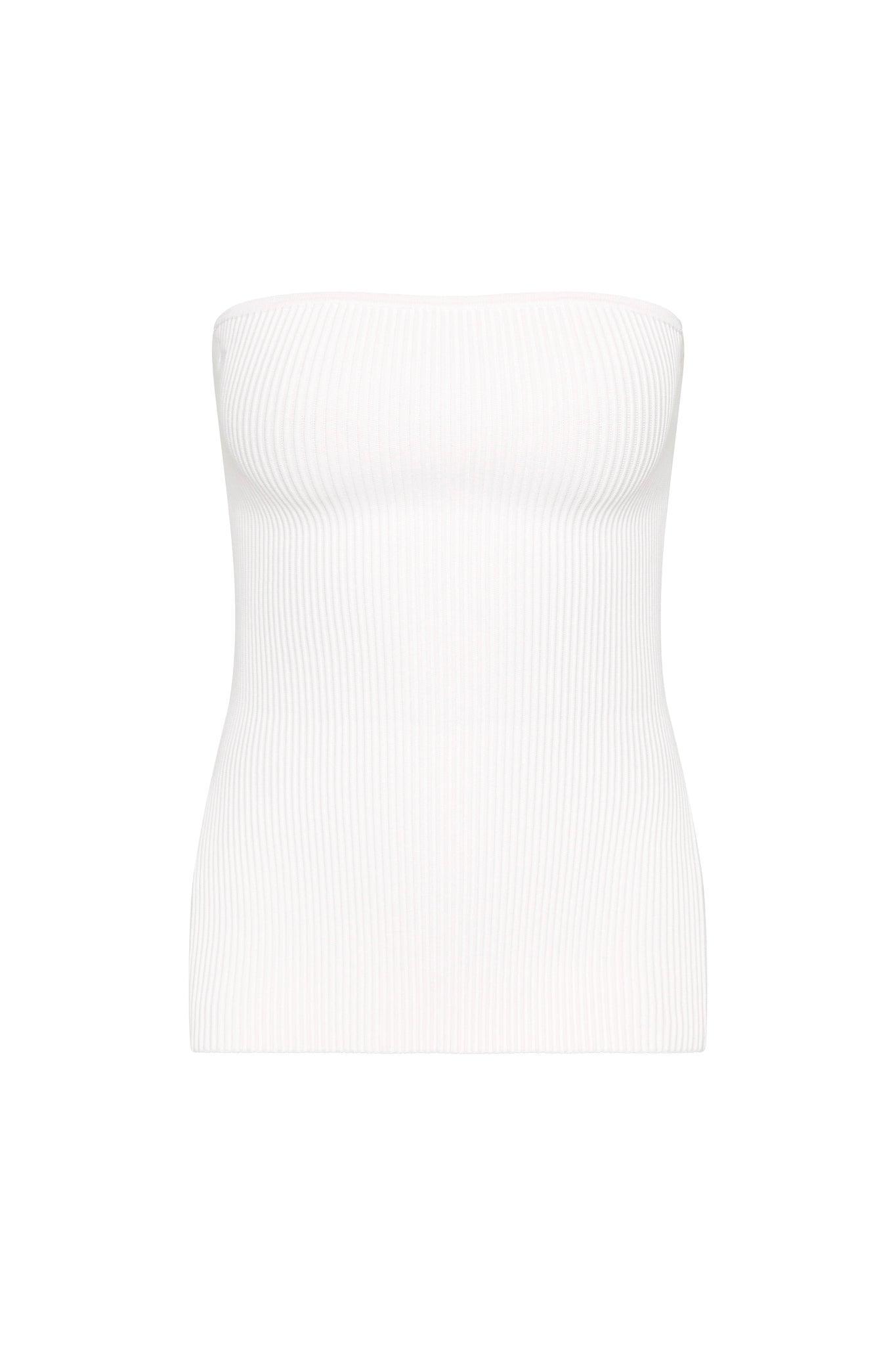 Deia Strapless Knit Top Product Image