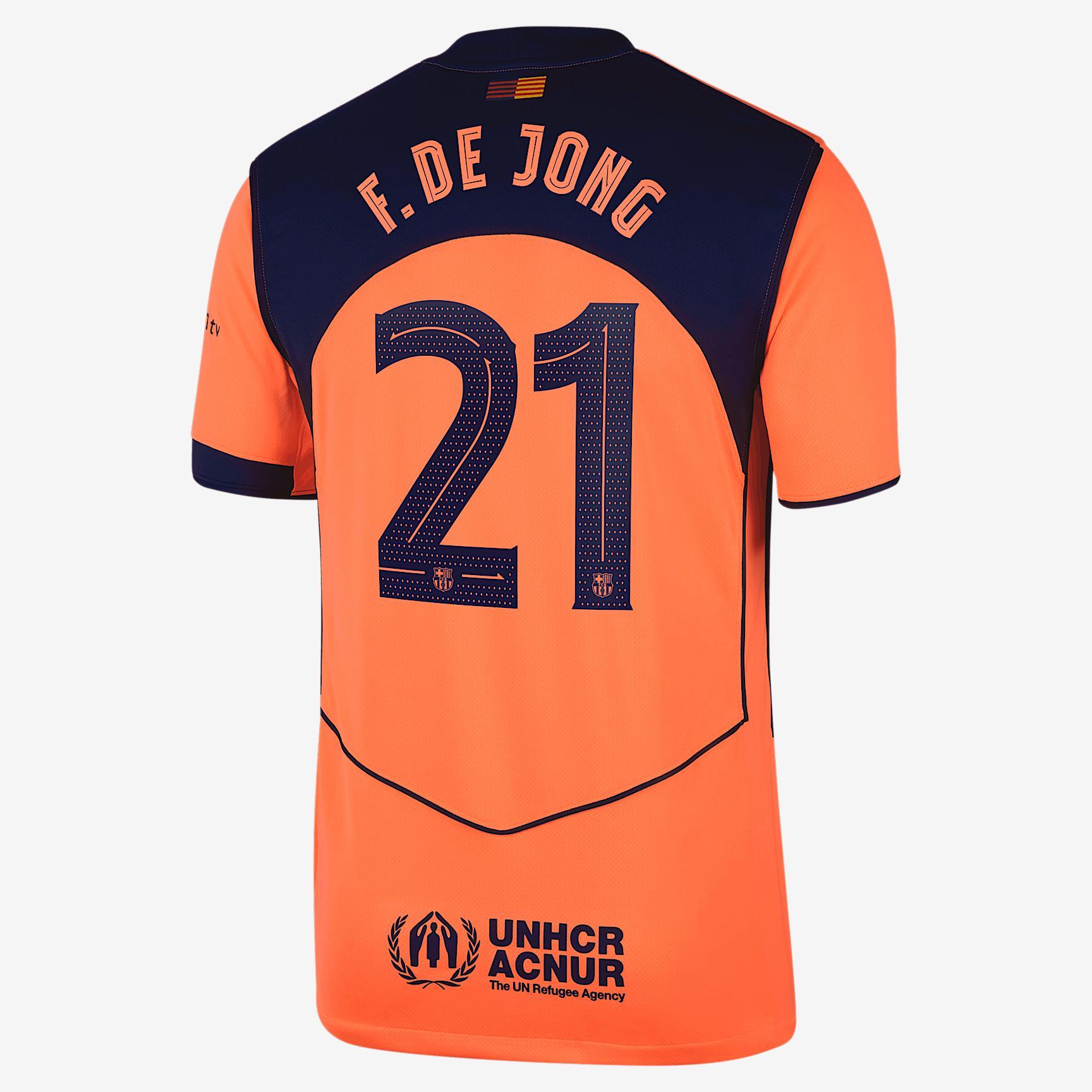Frenkie de Jong Barcelona 2025/26 Stadium Third Men's Nike Dri-FIT Soccer Jersey Product Image