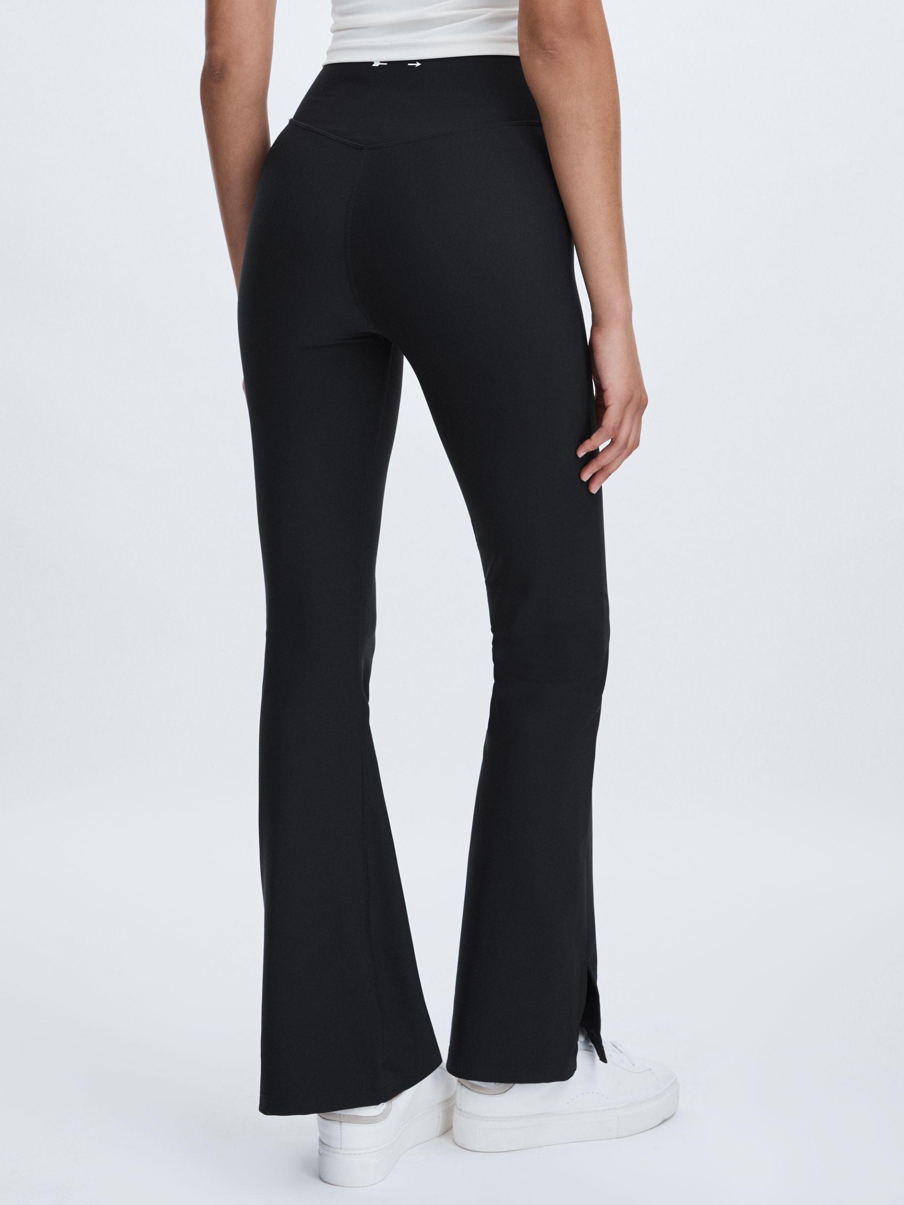 The Upside High Rise Flared Leggings in Black Product Image