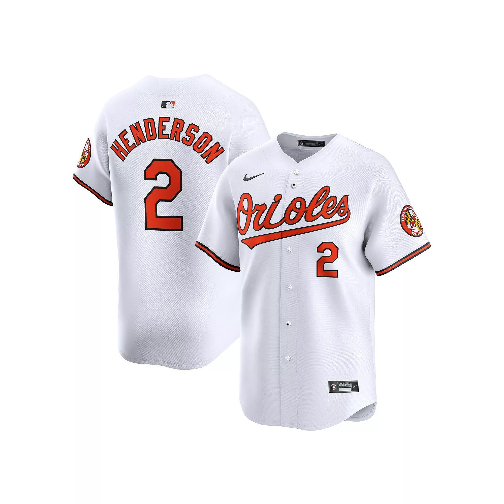 Gunnar Henderson Baltimore Orioles Nike Mens Dri-FIT ADV MLB Limited Jersey | T7LMOLHOOL9-00A Product Image