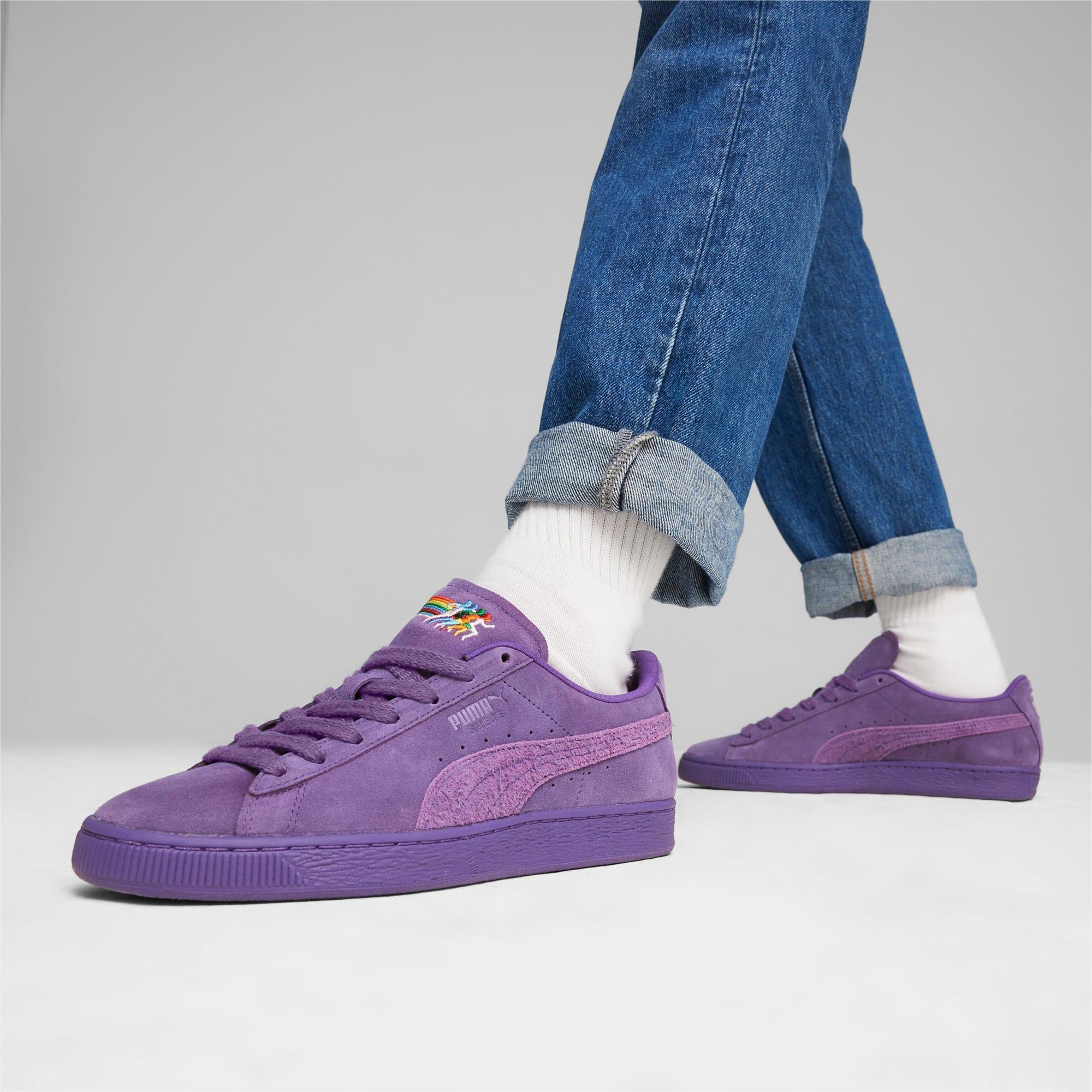 LOVE MARATHON Suede Sneakers Product Image