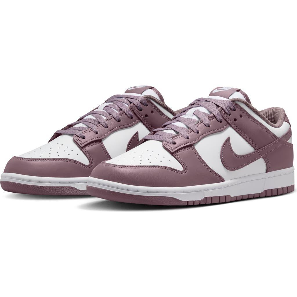 NIKE Dunk Low Retro In White/taupe Grey/white Product Image