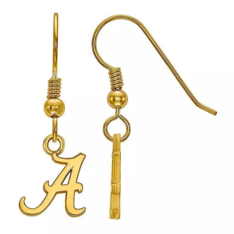 LogoArt Sterling Silver Alabama Crimson Tide Drop Earrings, Womens Product Image