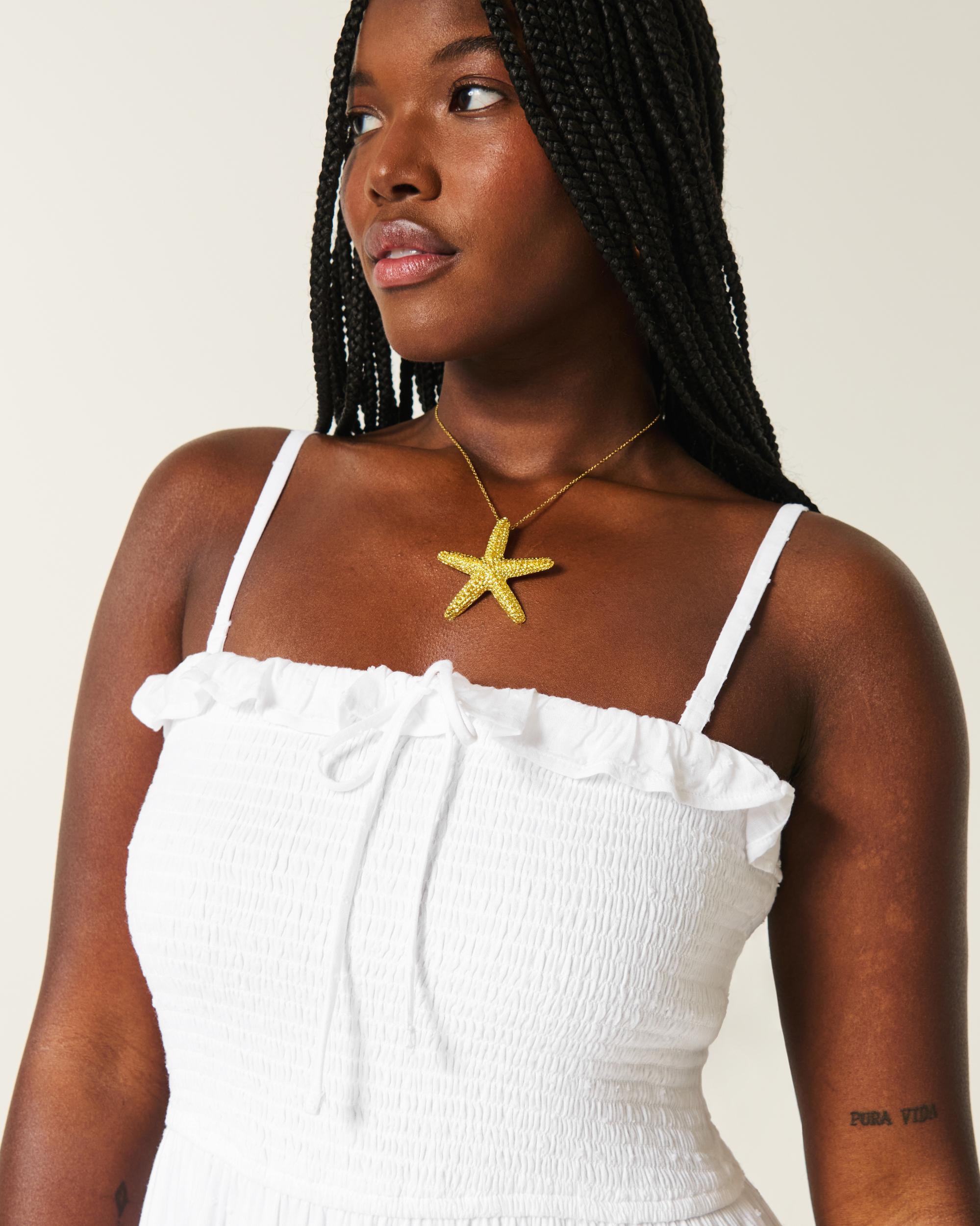 Strapless Smocked Maxi Dress Product Image