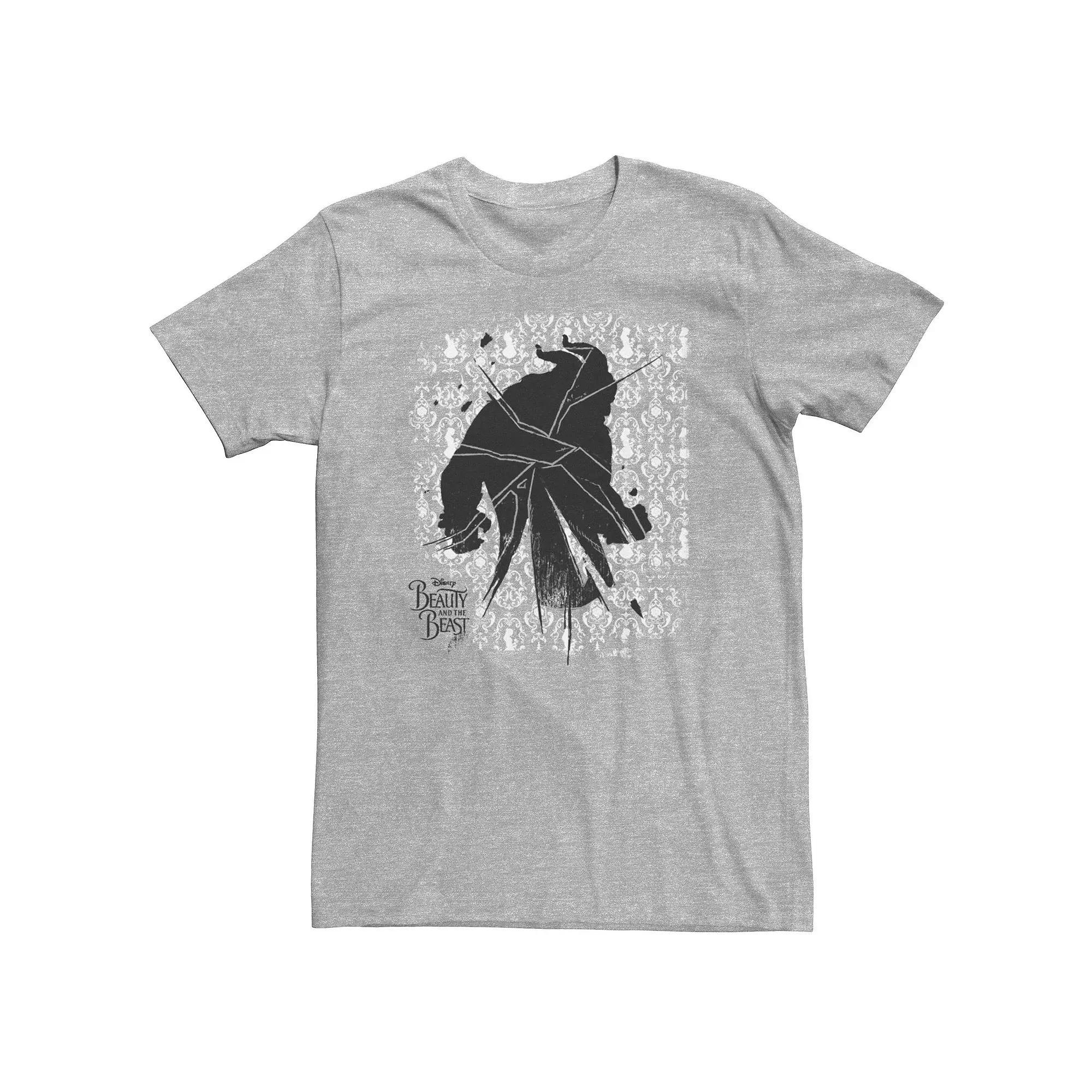 Disney's Beauty & The Beast Men's Shattered Doily Tee,  Product Image