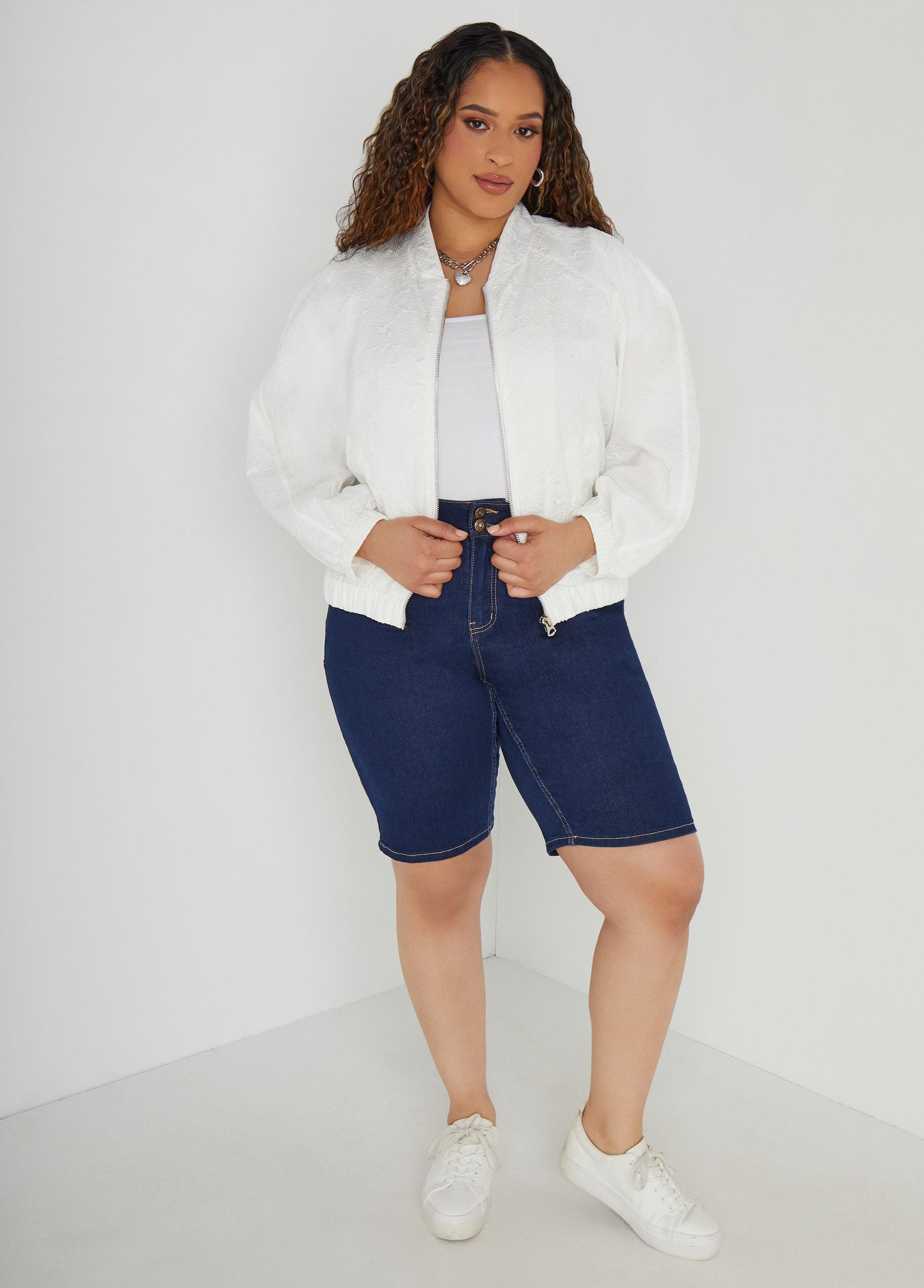 Matelasse Bomber Jacket Product Image